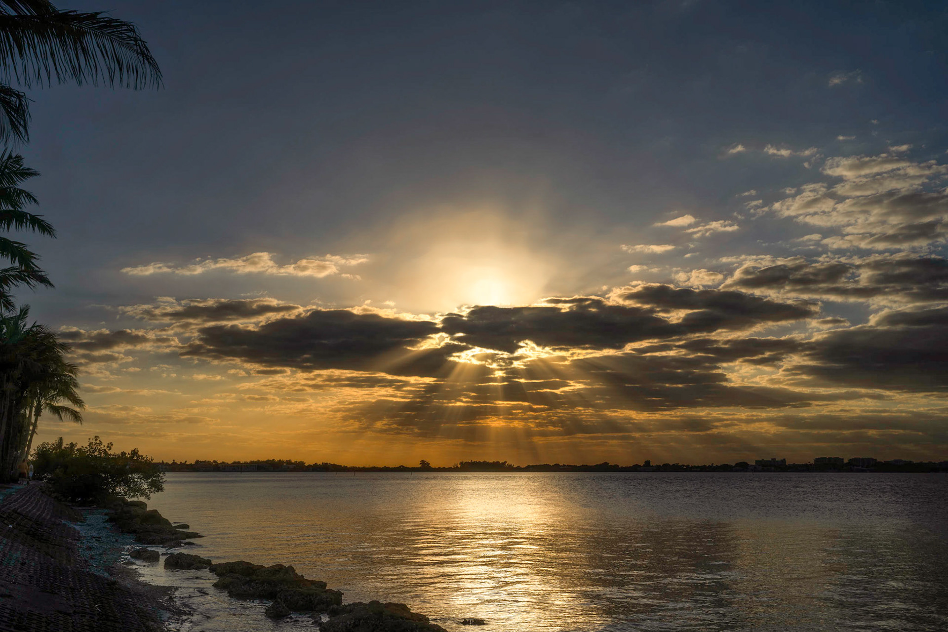 Sunset from Bird Key Park