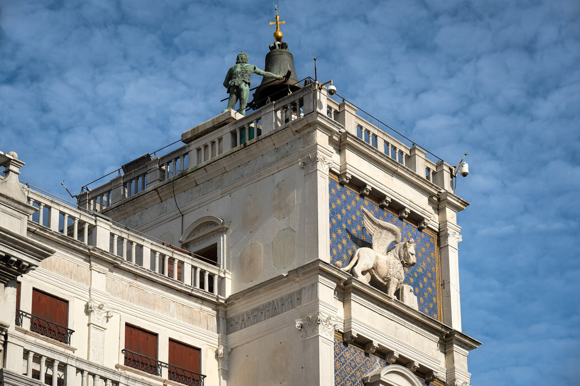 Tower on Dodges Palace in Venice