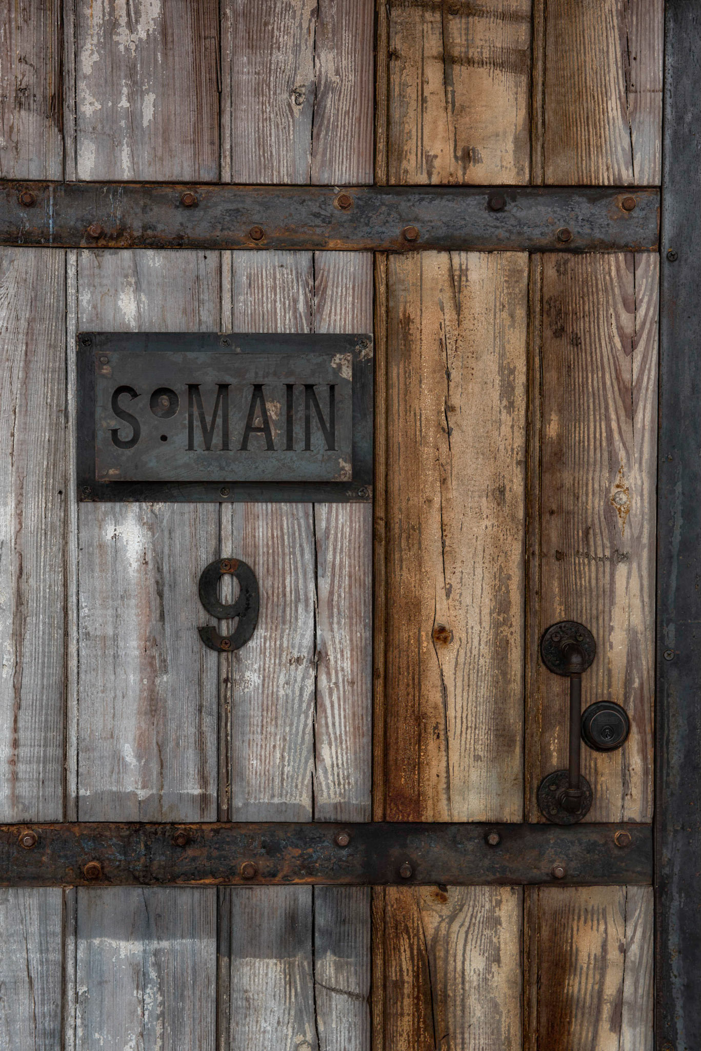 Front Door to 9 South Main St. Alpharetta