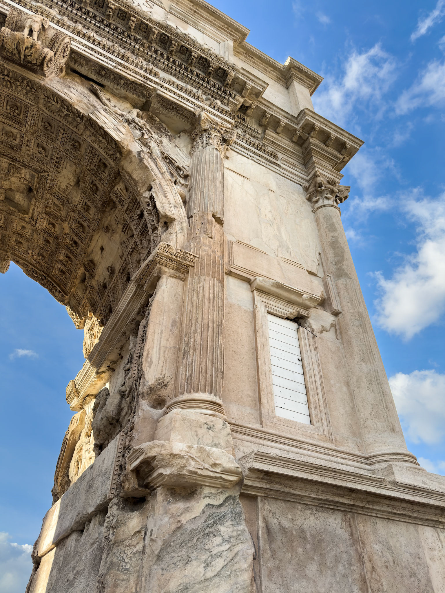 Arch of Titus outside the Roman Forum