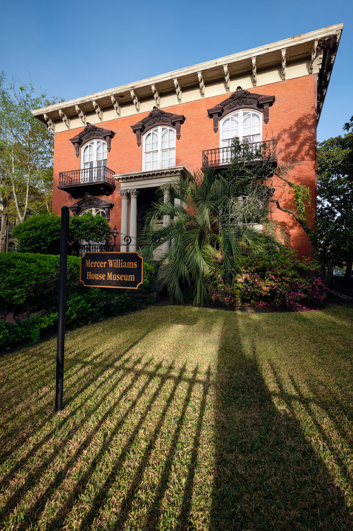 Soft Light paints the Mercer-Williams House
