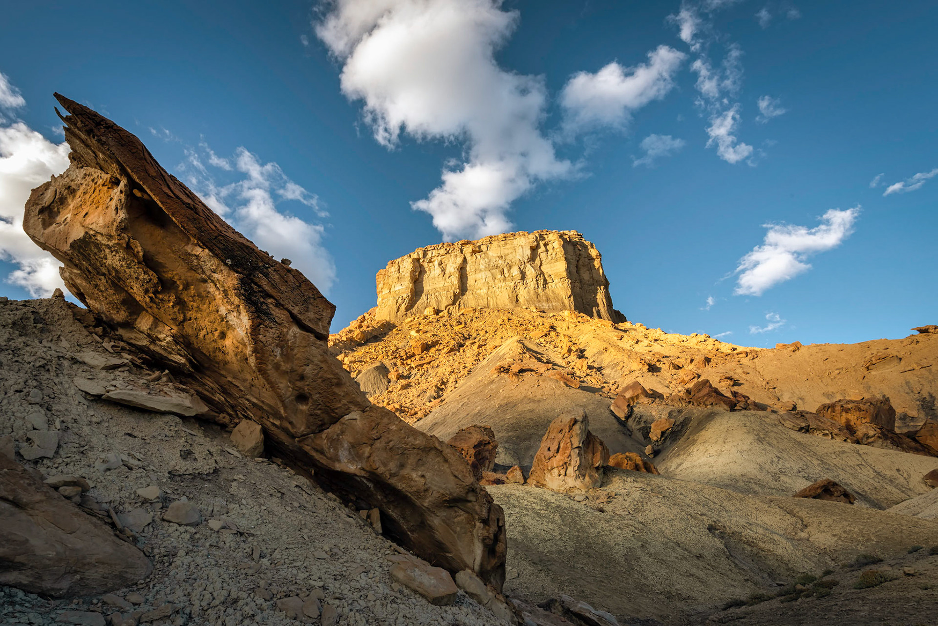 Sun sets over Arizona Butte