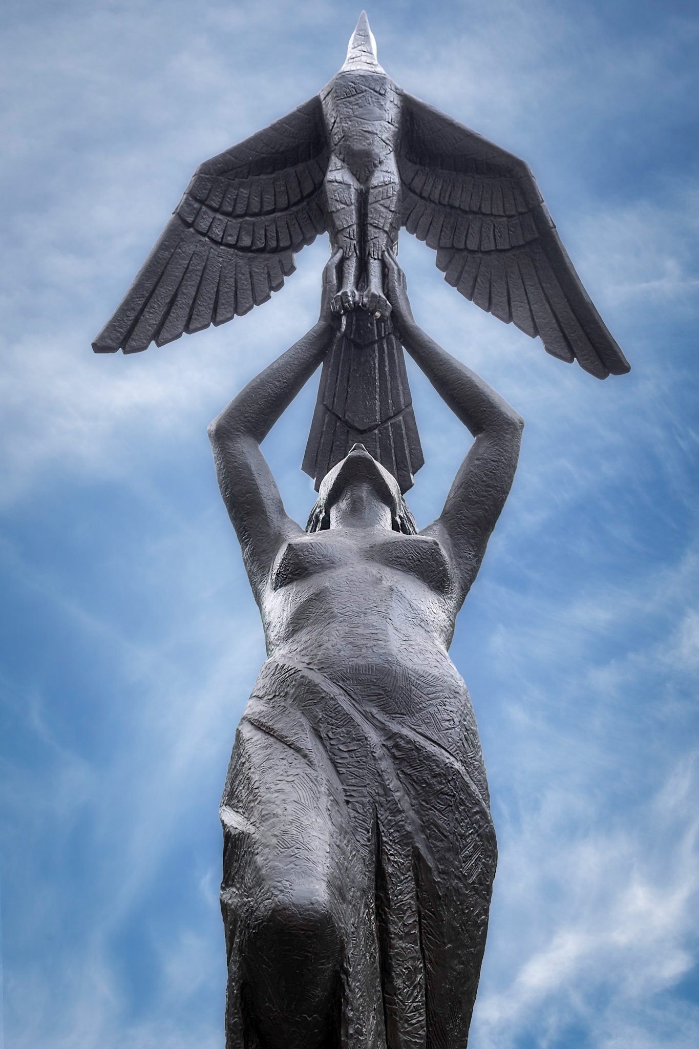 The Phoenix Statue