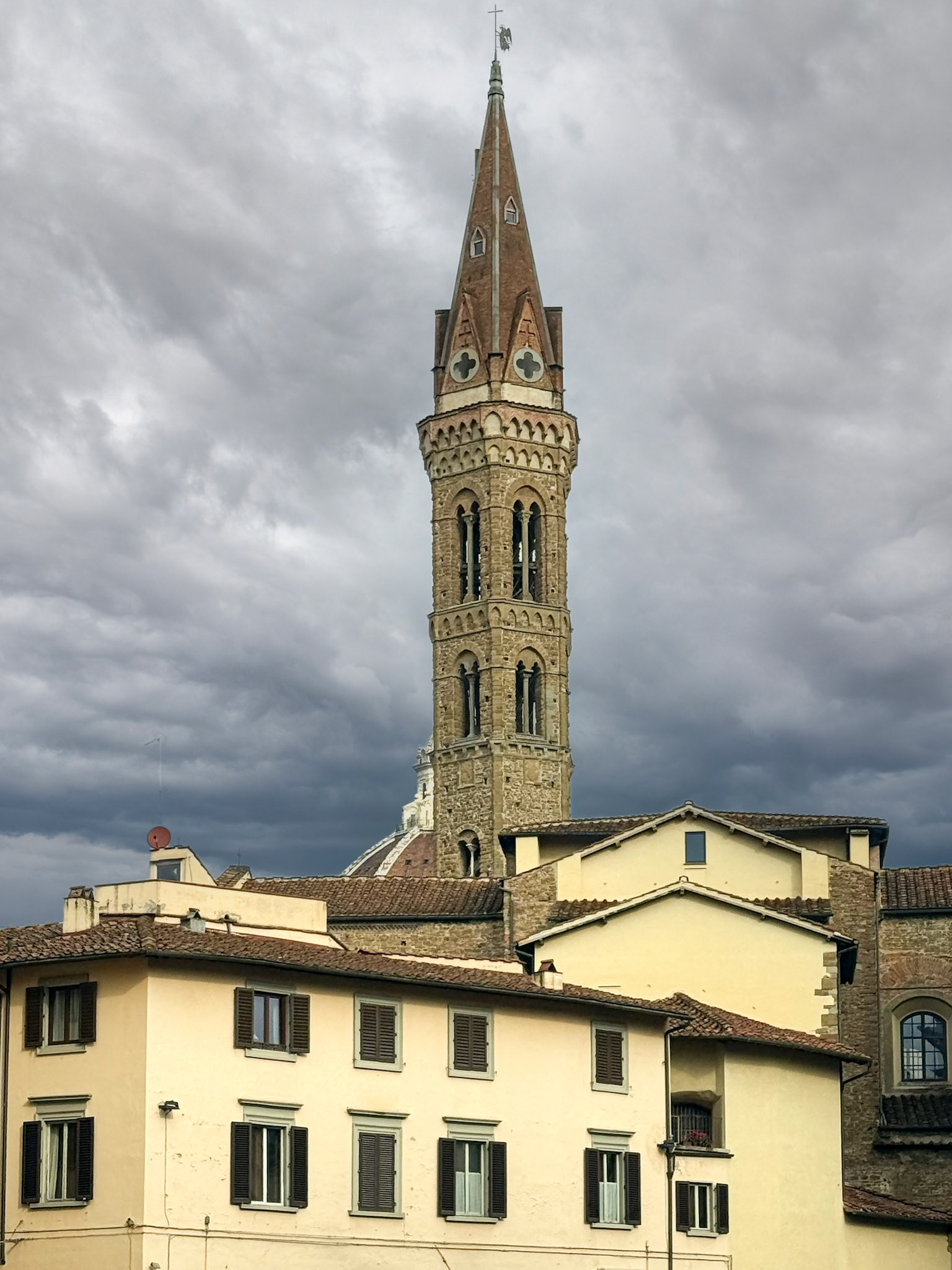Mid Evil Church Tower, Florence