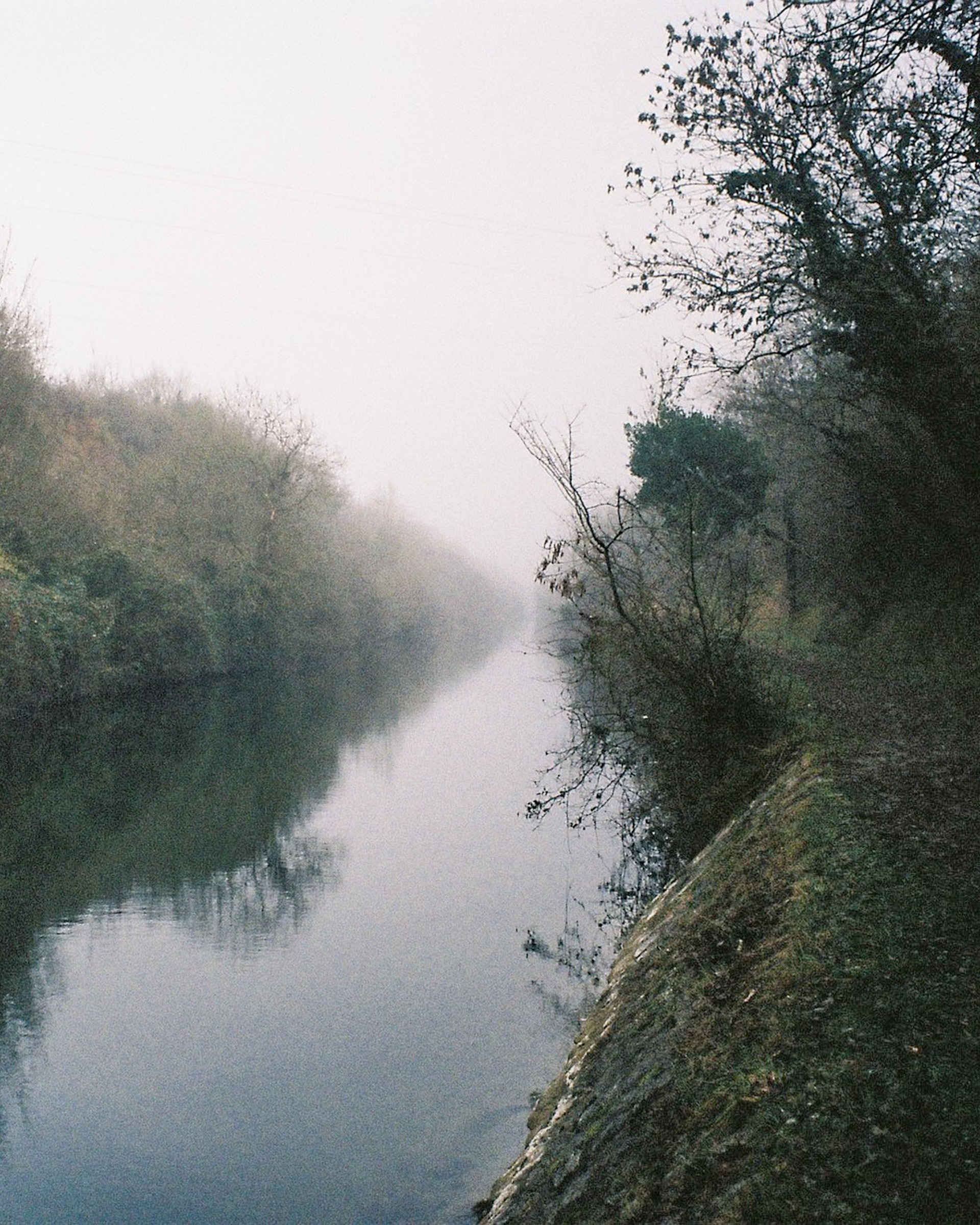 Canal de Marans dans la brume - 2022