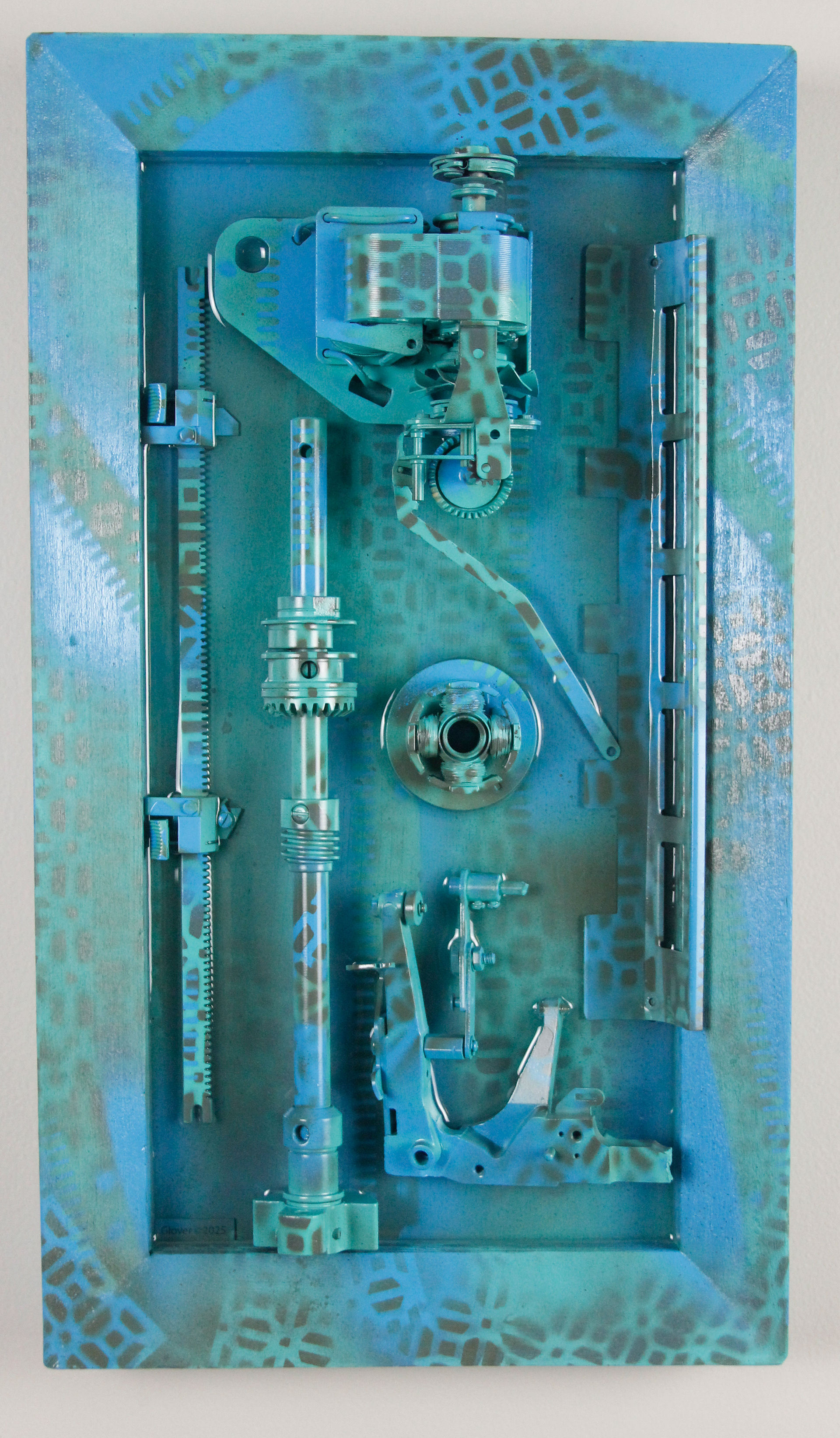 Aqueous Collection $1150 (H:18” x W:10.375” x D:2.75”)