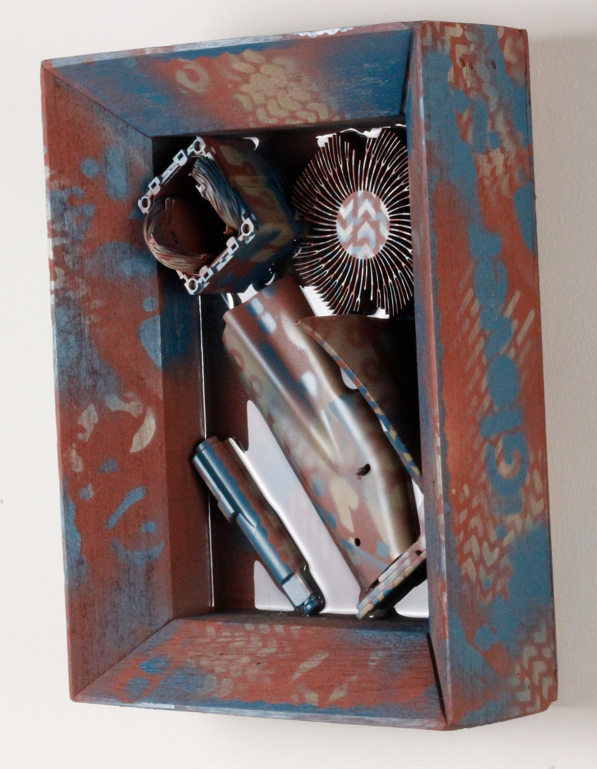 Thermal Bloom $590 (H:12” x W:9” x D:3”)