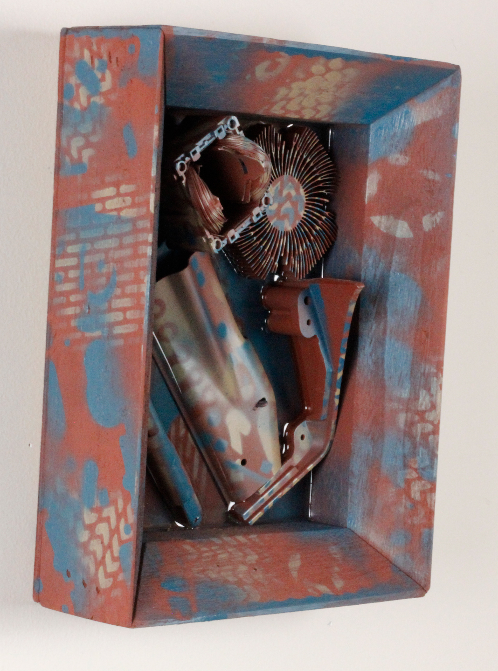 Thermal Bloom $590 (H:12” x W:9” x D:3”)