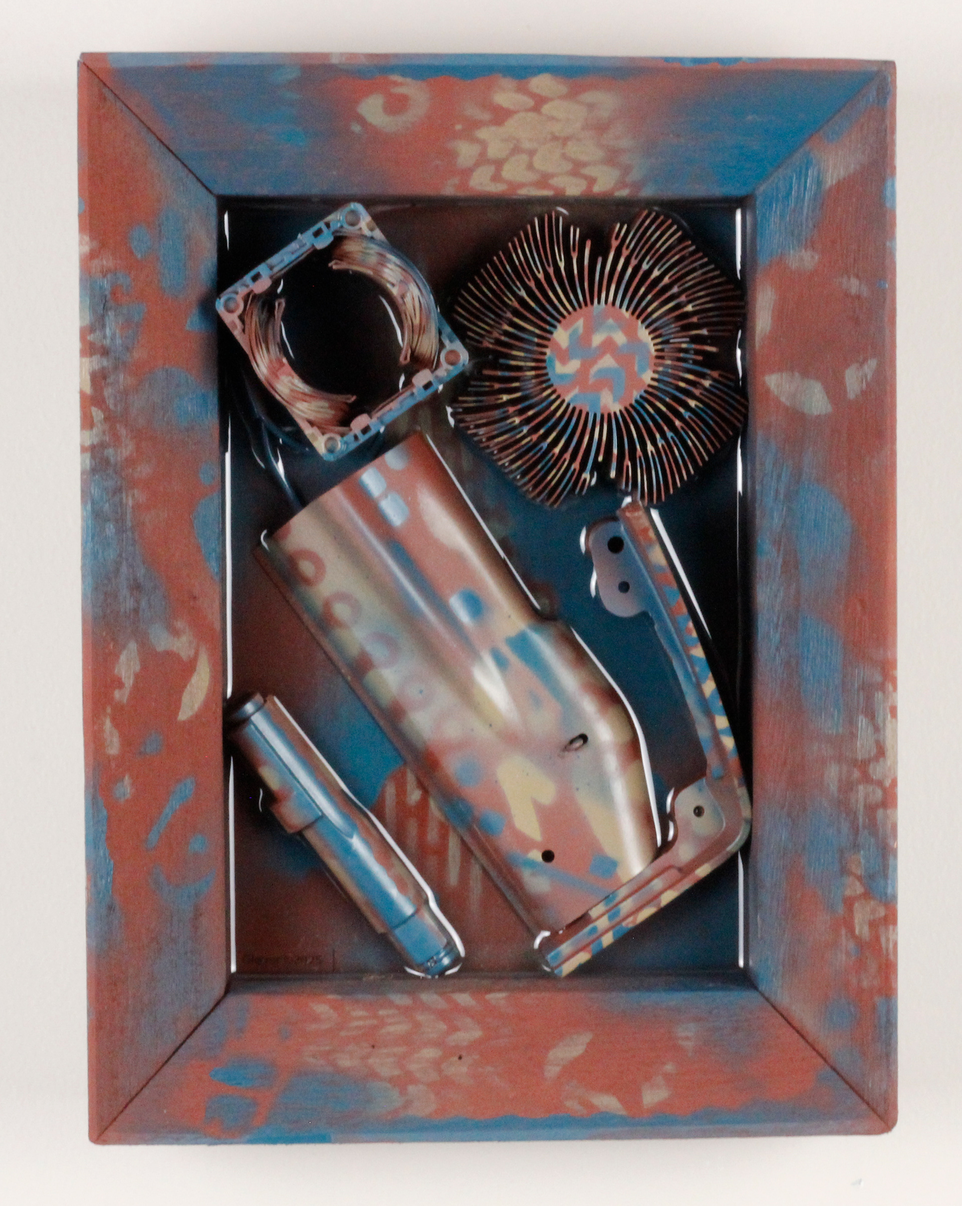 Thermal Bloom $590 (H:12” x W:9” x D:3”)