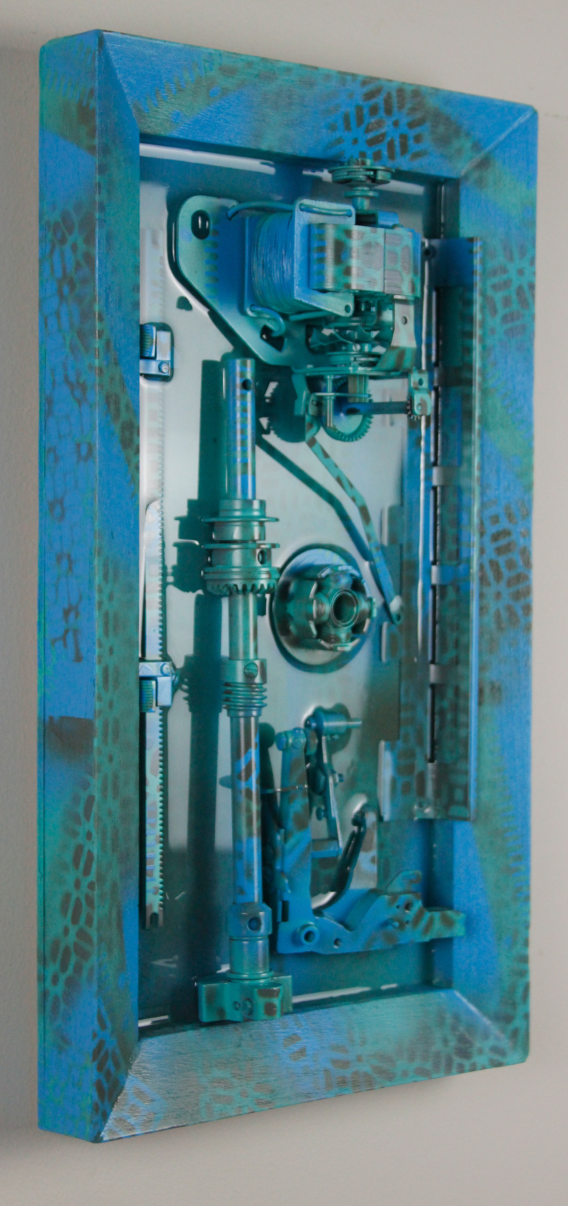 Aqueous Collection $1150 (H:18” x W:10.375” x D:2.75”)