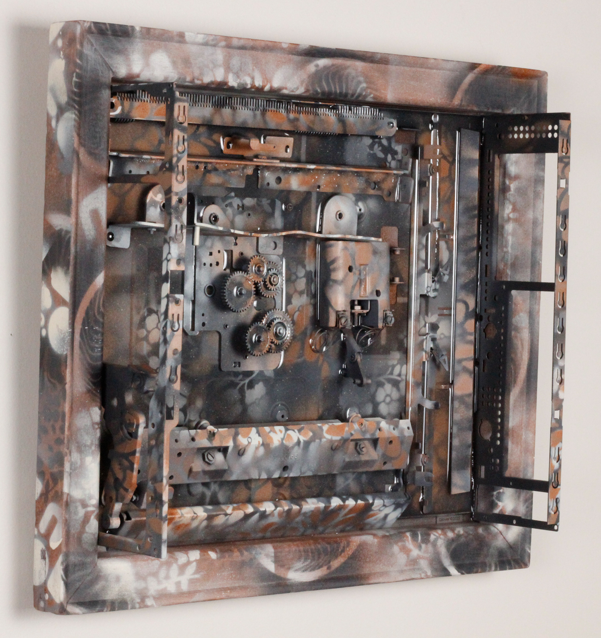 Botanical Encasement $1790 (H:16” x W:18.25” x D:4”)