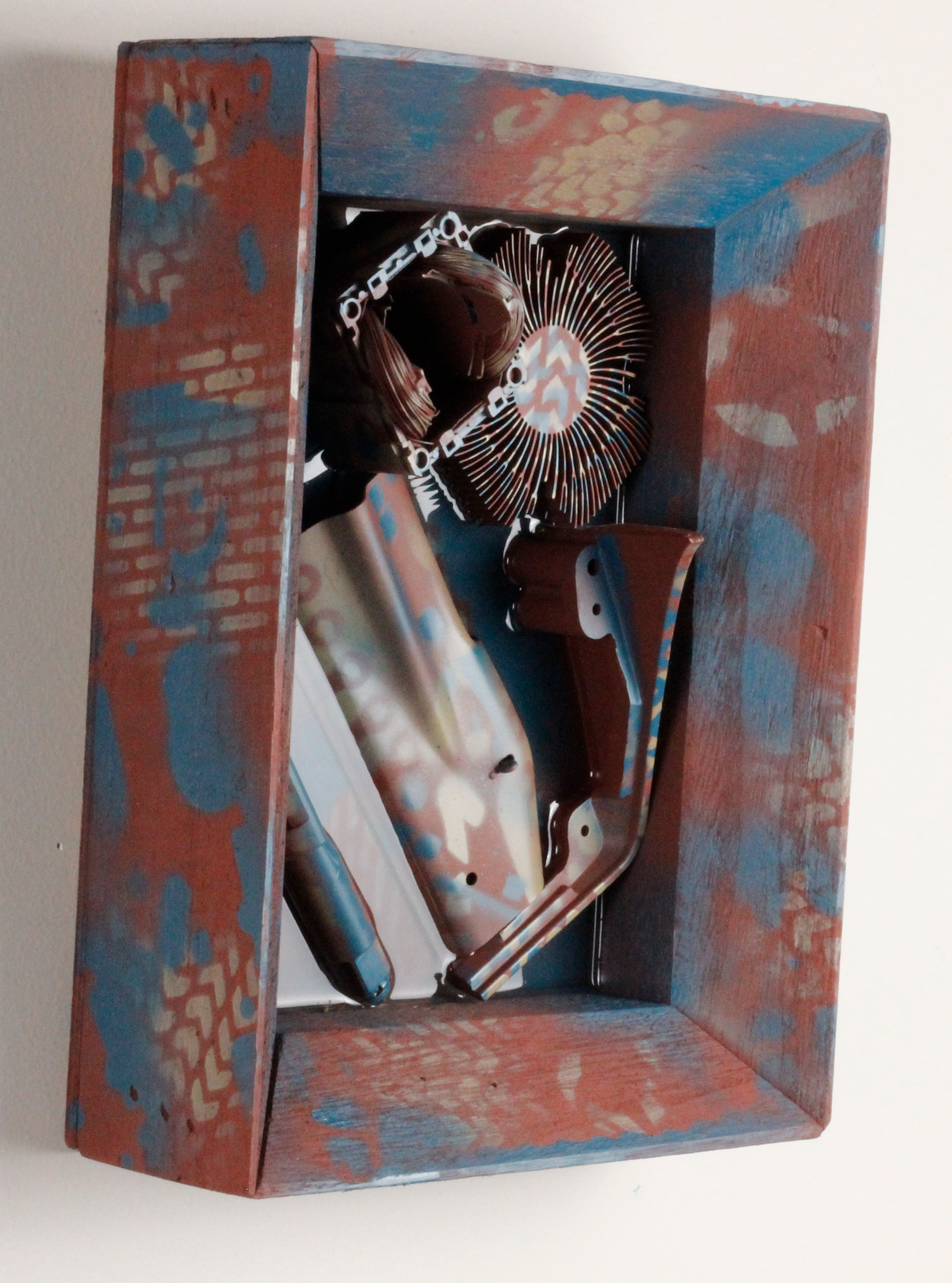 Thermal Bloom $590 (H:12” x W:9” x D:3”)