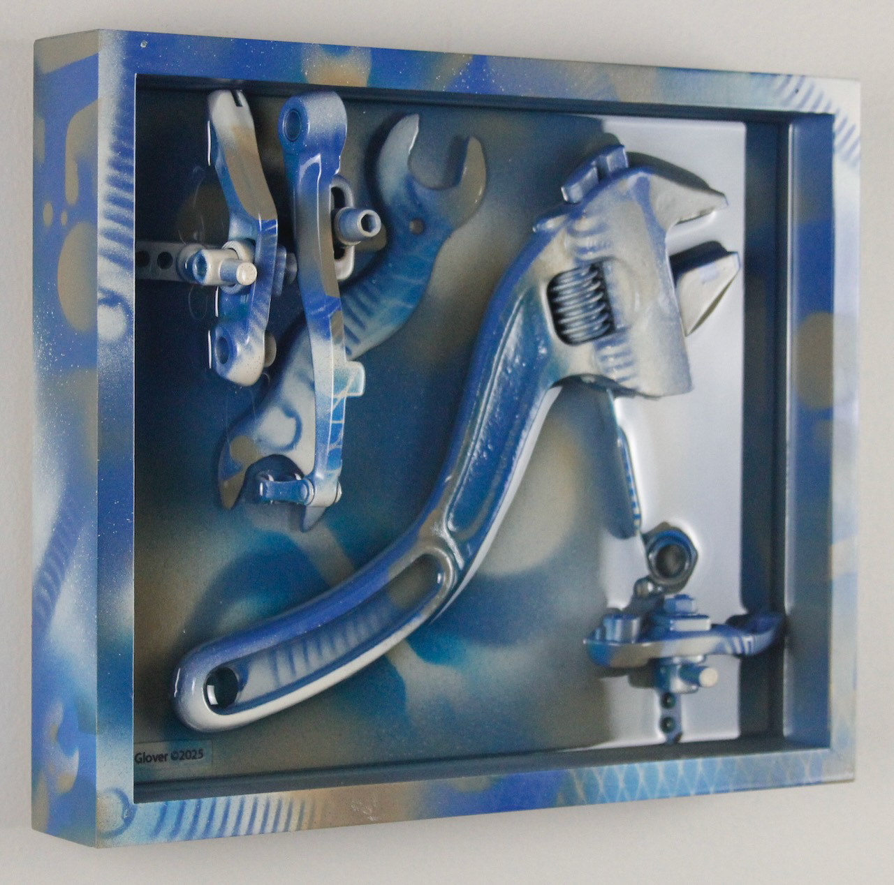 This time I'm ready; $680 (H:9.375” x W:11.25” x D:2.25”)