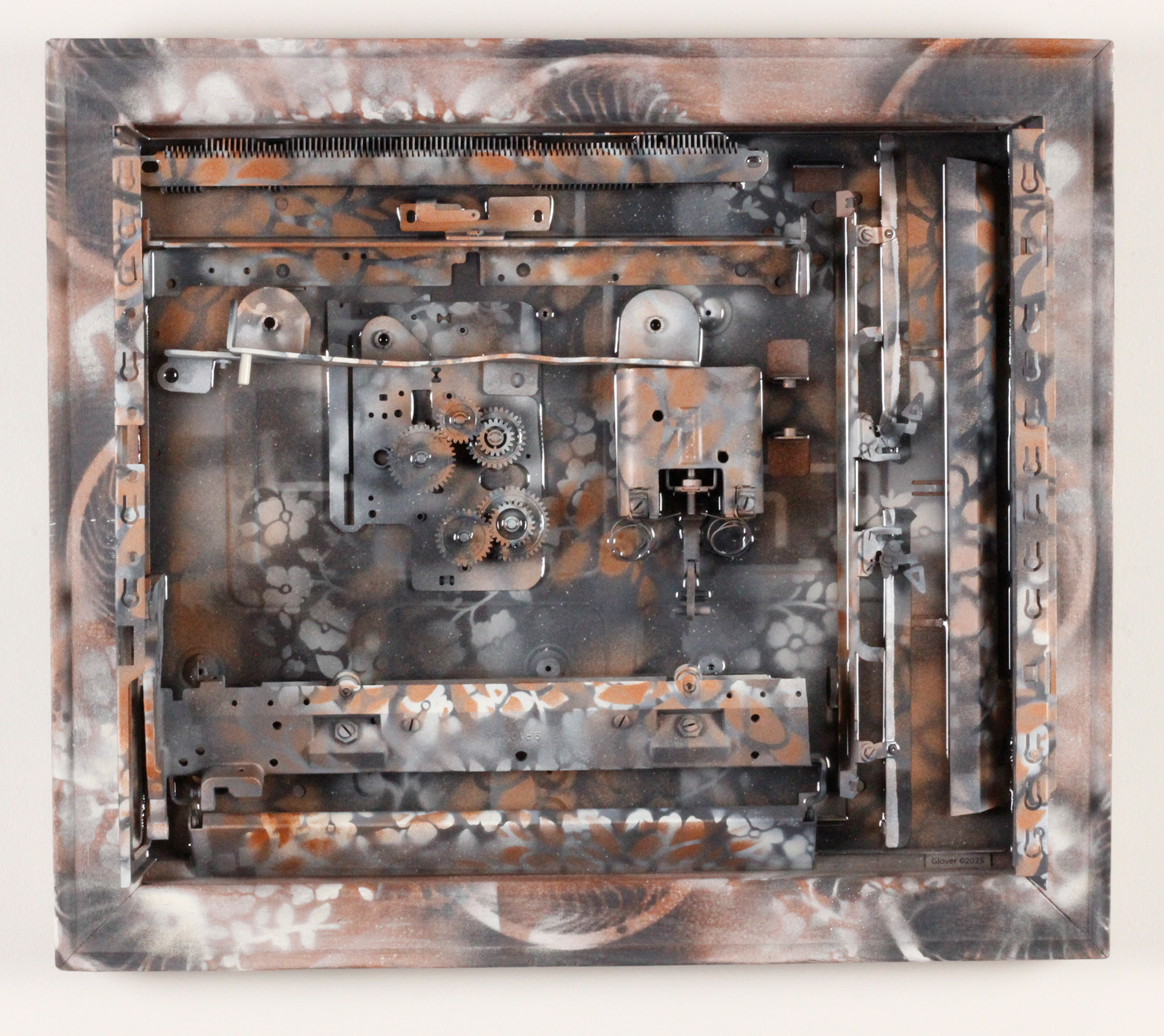 Botanical Encasement $1790 (H:16” x W:18.25” x D:4”)