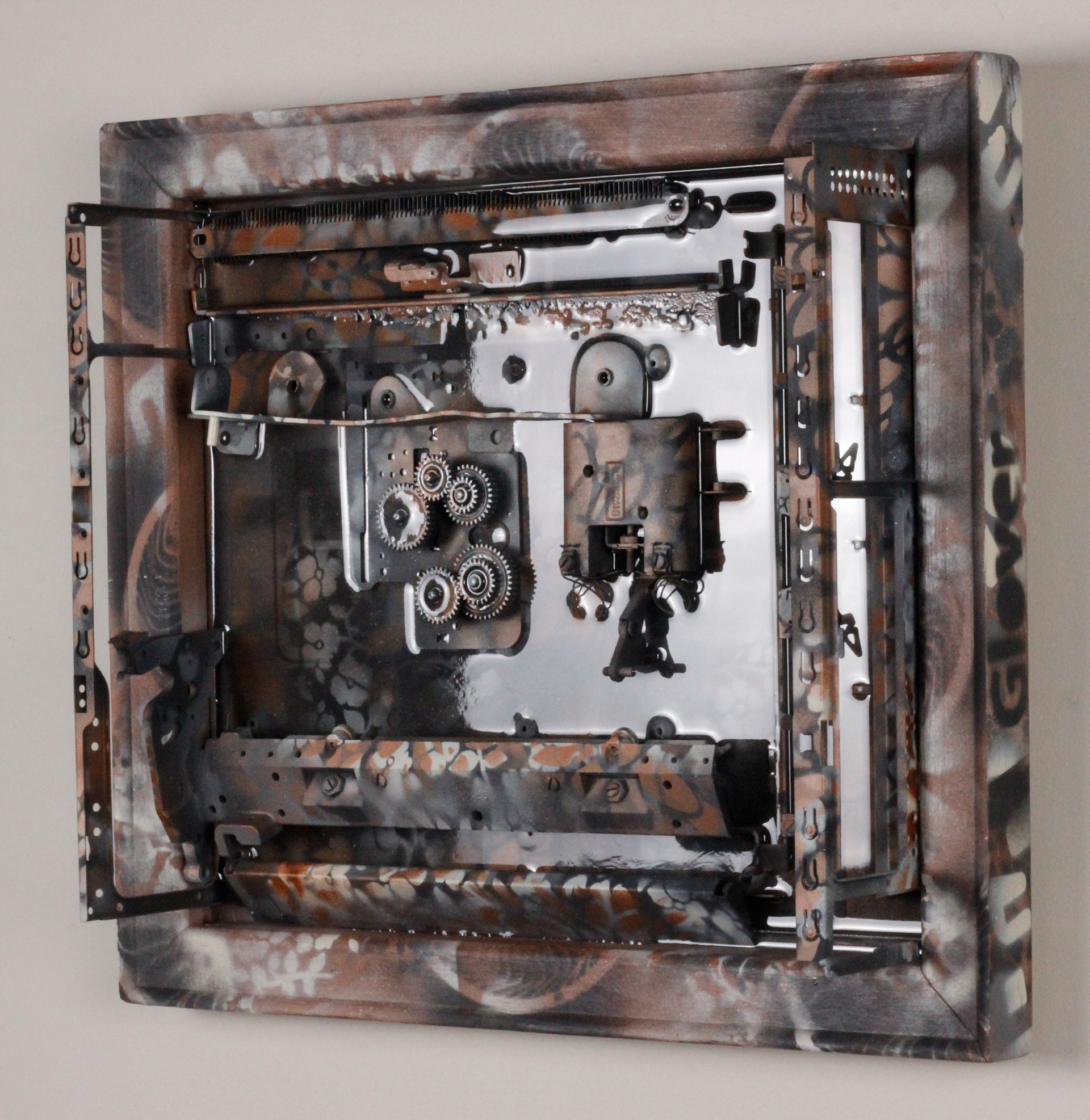 Botanical Encasement $1790 (H:16” x W:18.25” x D:4”)