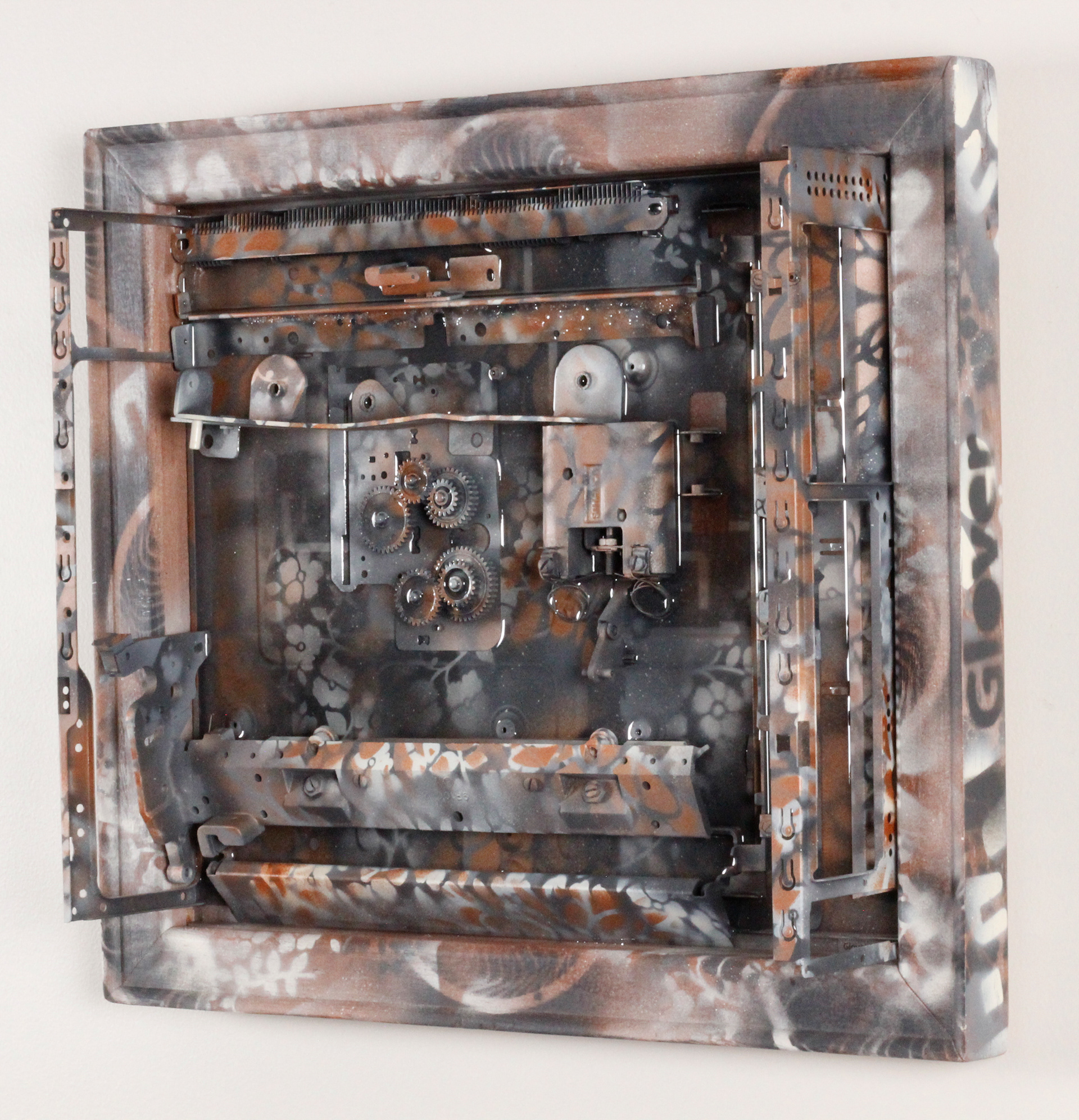 Botanical Encasement $1790 (H:16” x W:18.25” x D:4”)