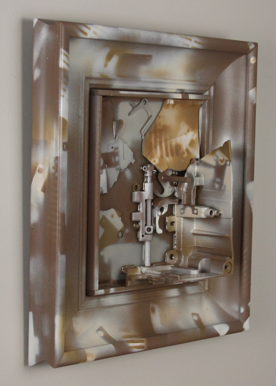 He roughs it out $1290; (H:15.5” x W:13.5” x D:3.75”)