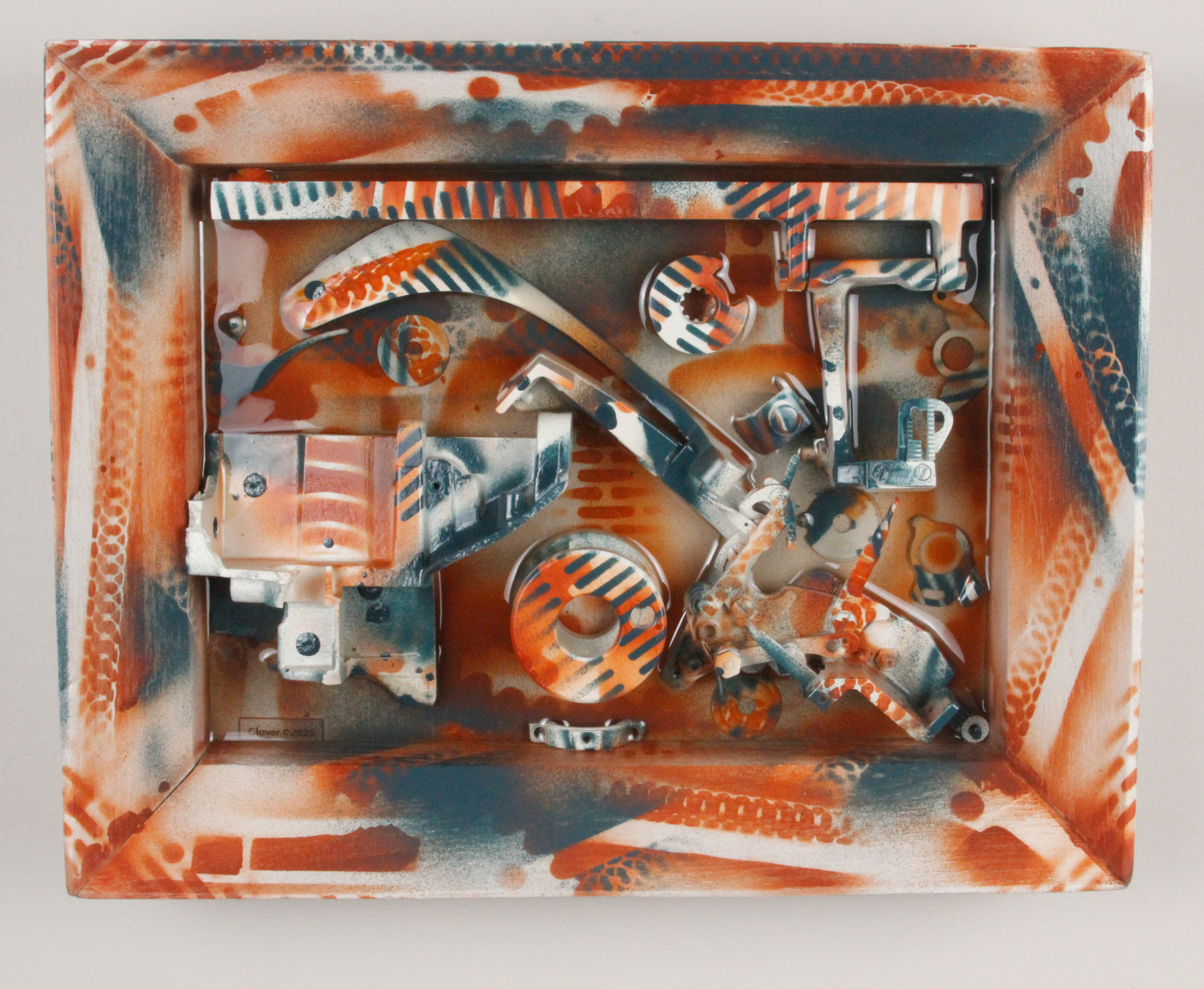 Mechanical Motion $990 (H:11” x W:14” x D:3.75”)