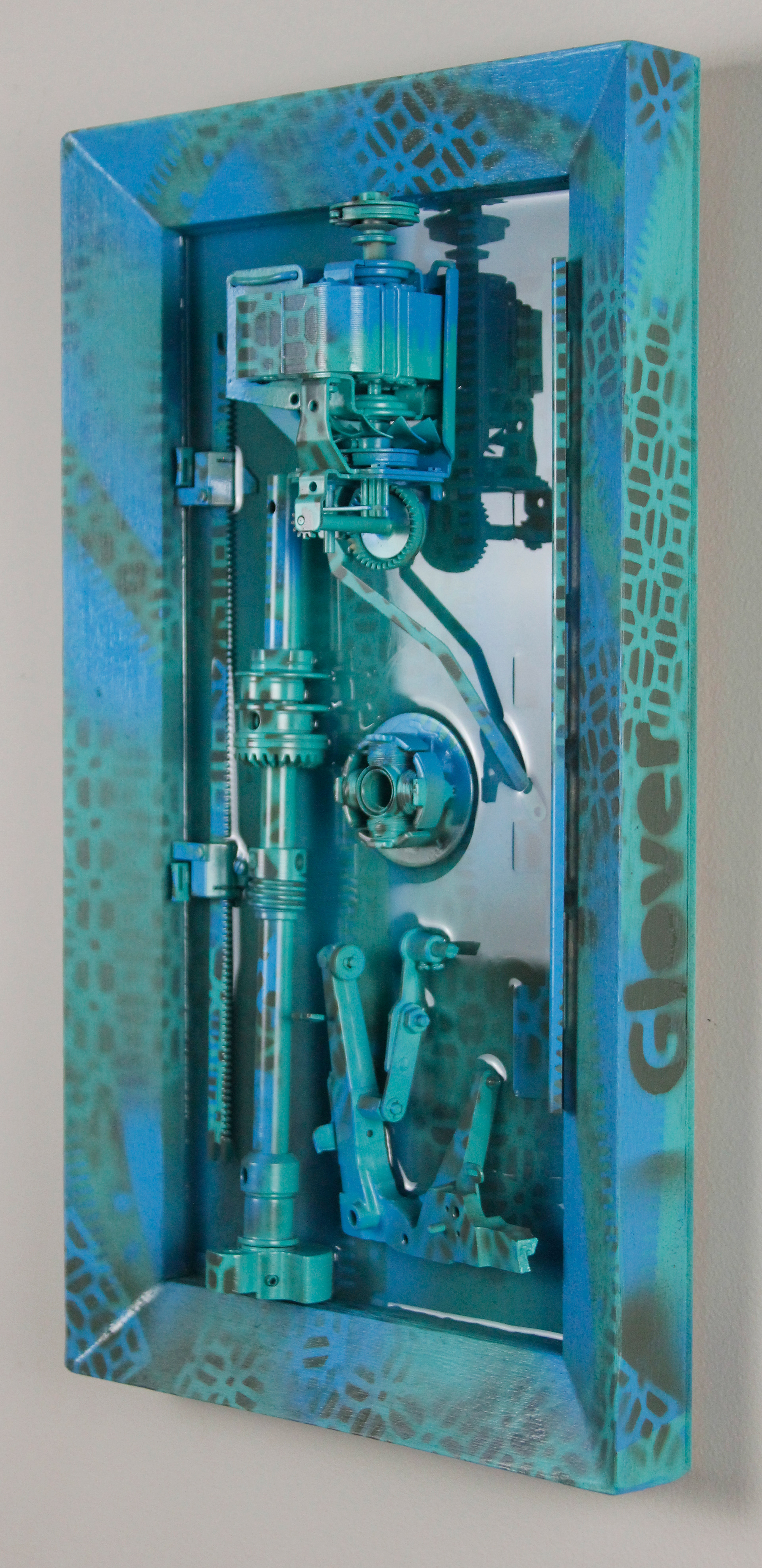 Aqueous Collection $1150 (H:18” x W:10.375” x D:2.75”)