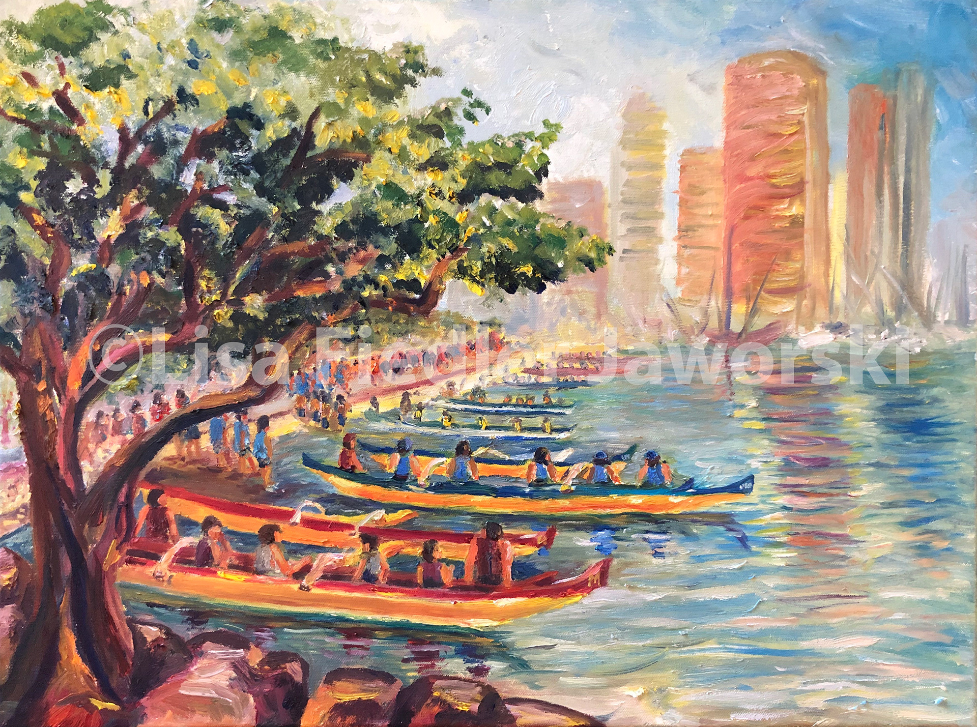 Magic Morning Canoe Race will be shown Feb 3 & 4 at Punahoe Carnival!