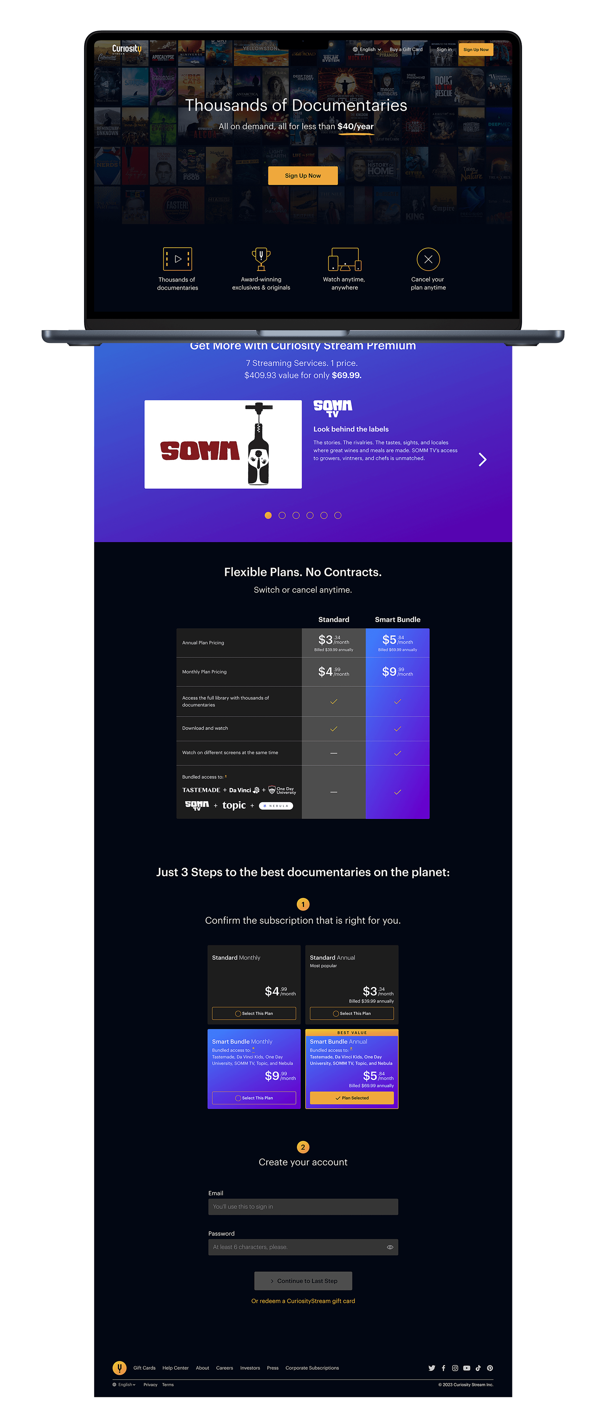 Curiosity Homepage Winning Combination