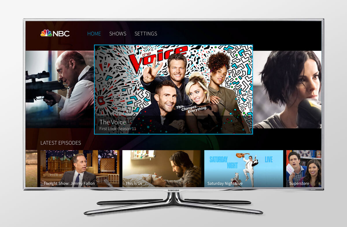 NBC Samsung TV App 2