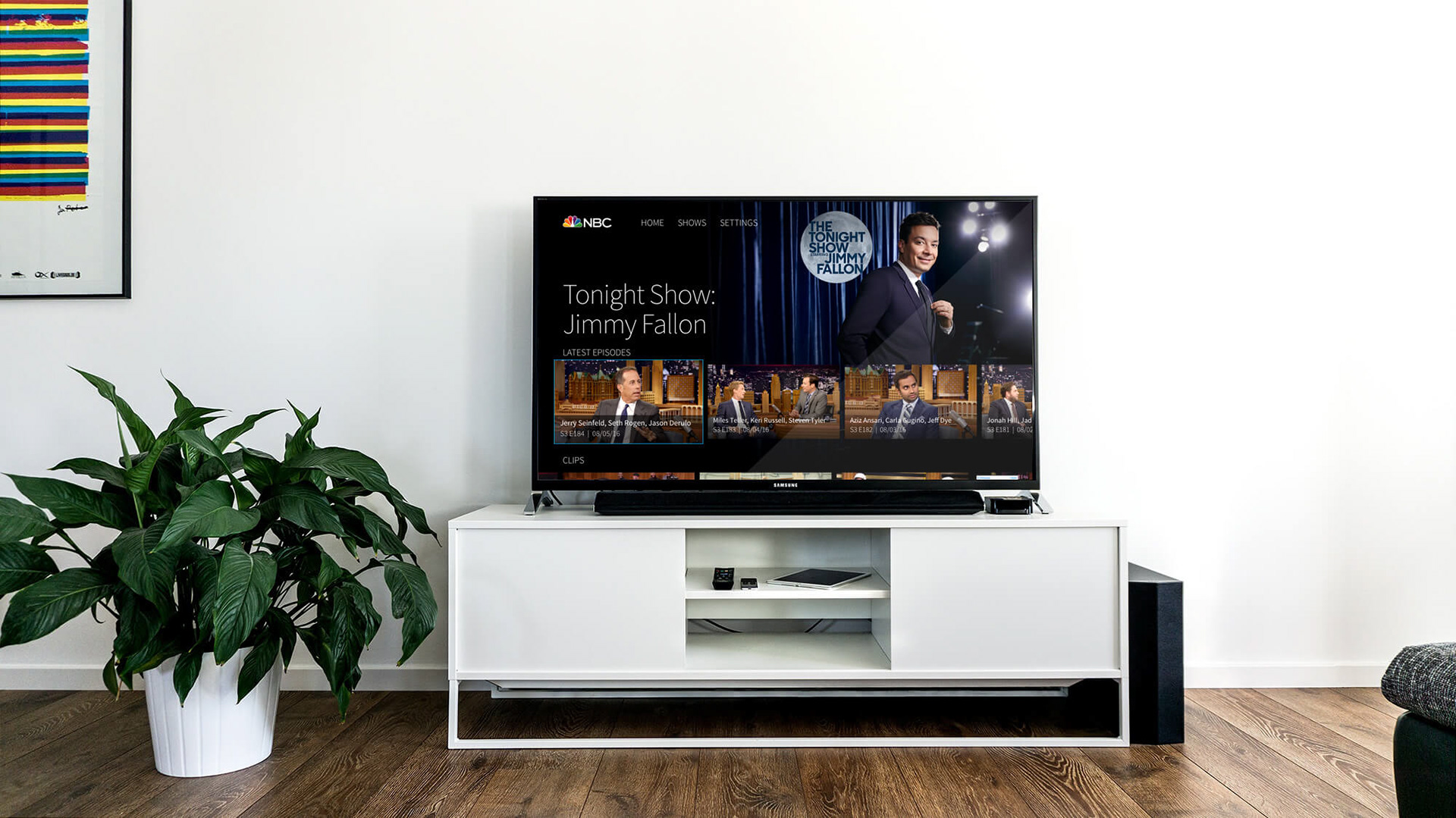 NBC Samsung TV App 1