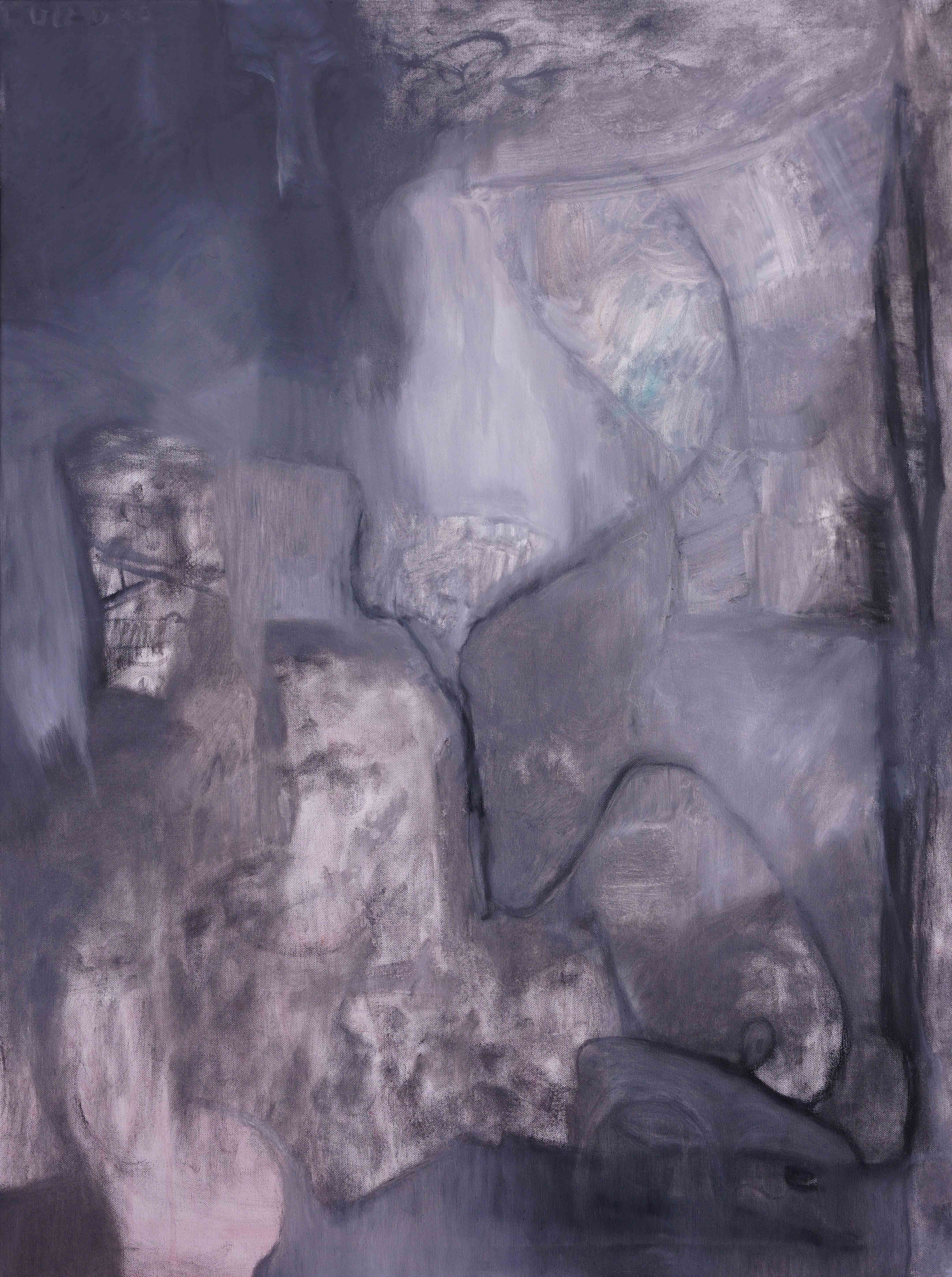 Oil on canvas “Faces of War” by Ferde Glad, 2025