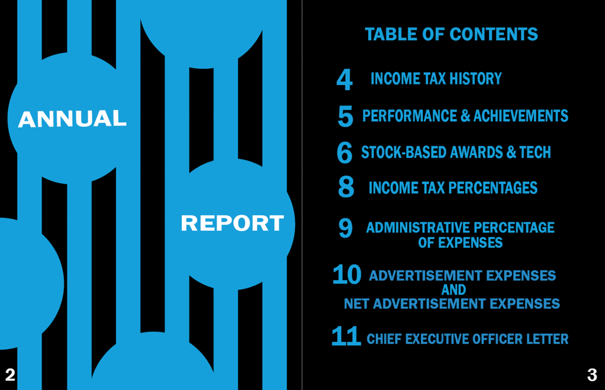 Table of Contents