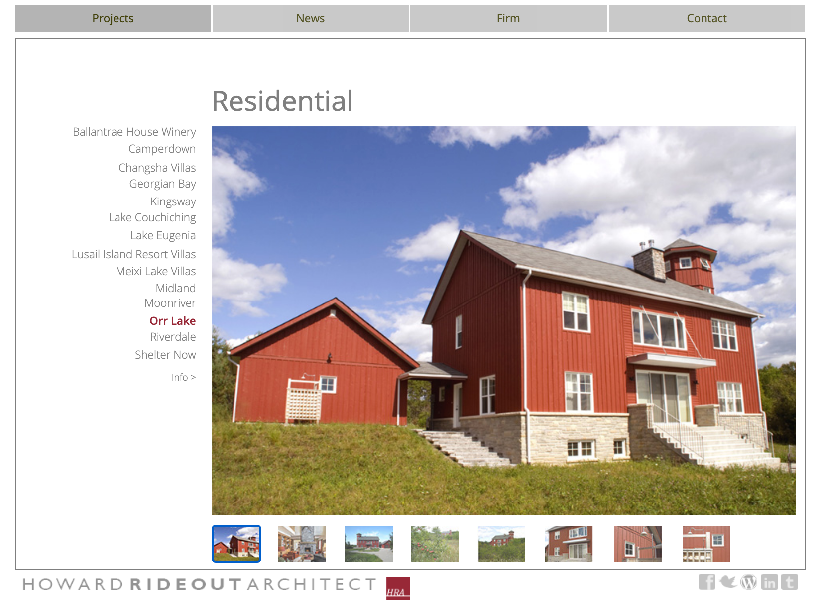 Residential page