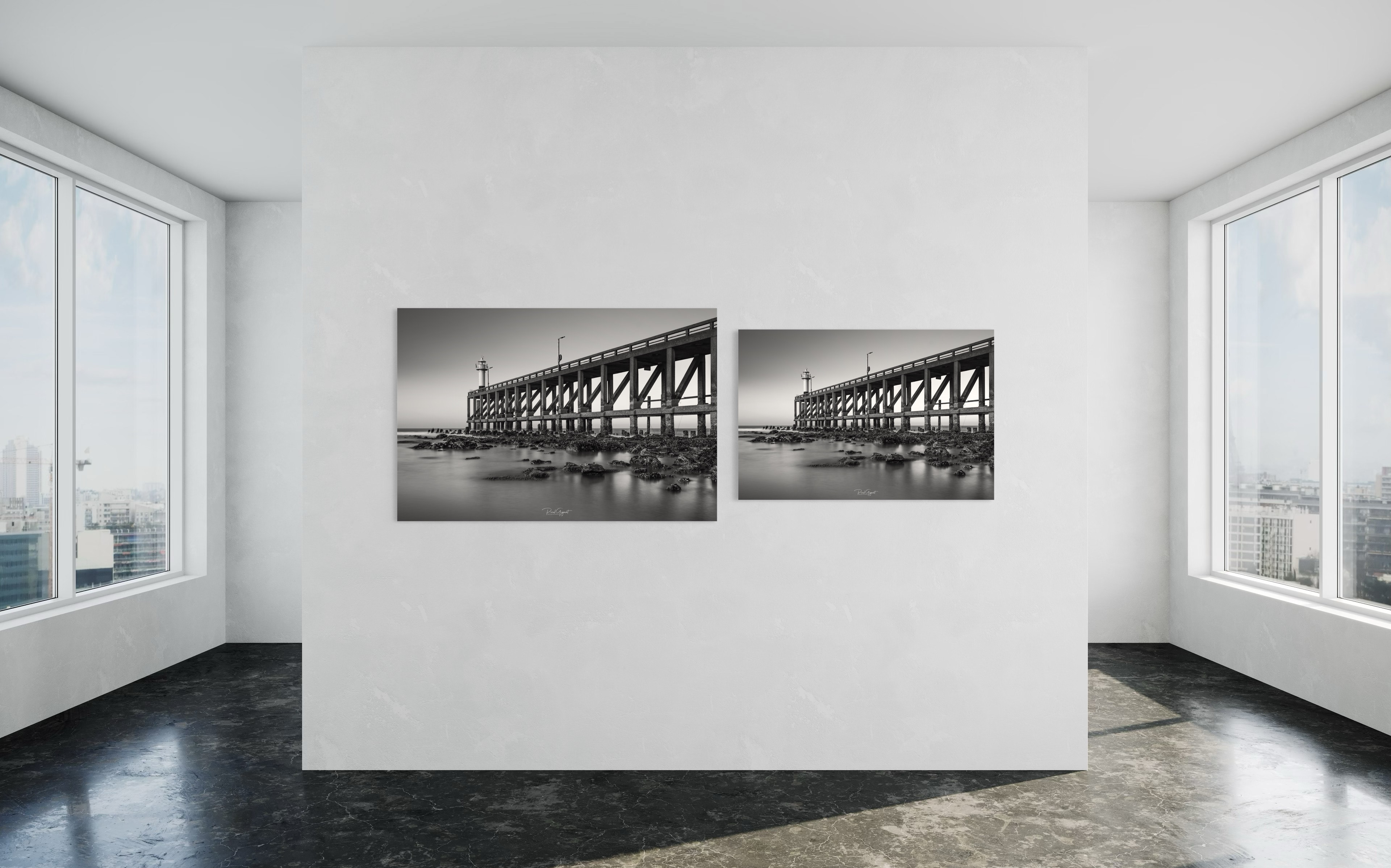 Size compare. 150 cm x 100 cm @ €5999 & 120 cm x 80 cm @4999, edition of 12 worldwide only each.