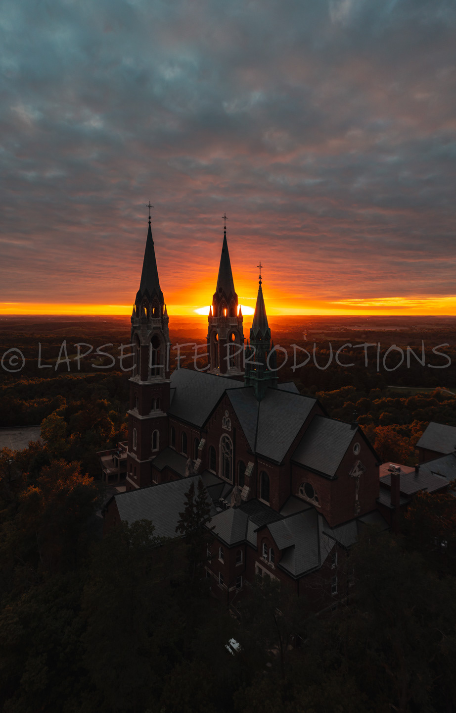 Holy Hill Aerial