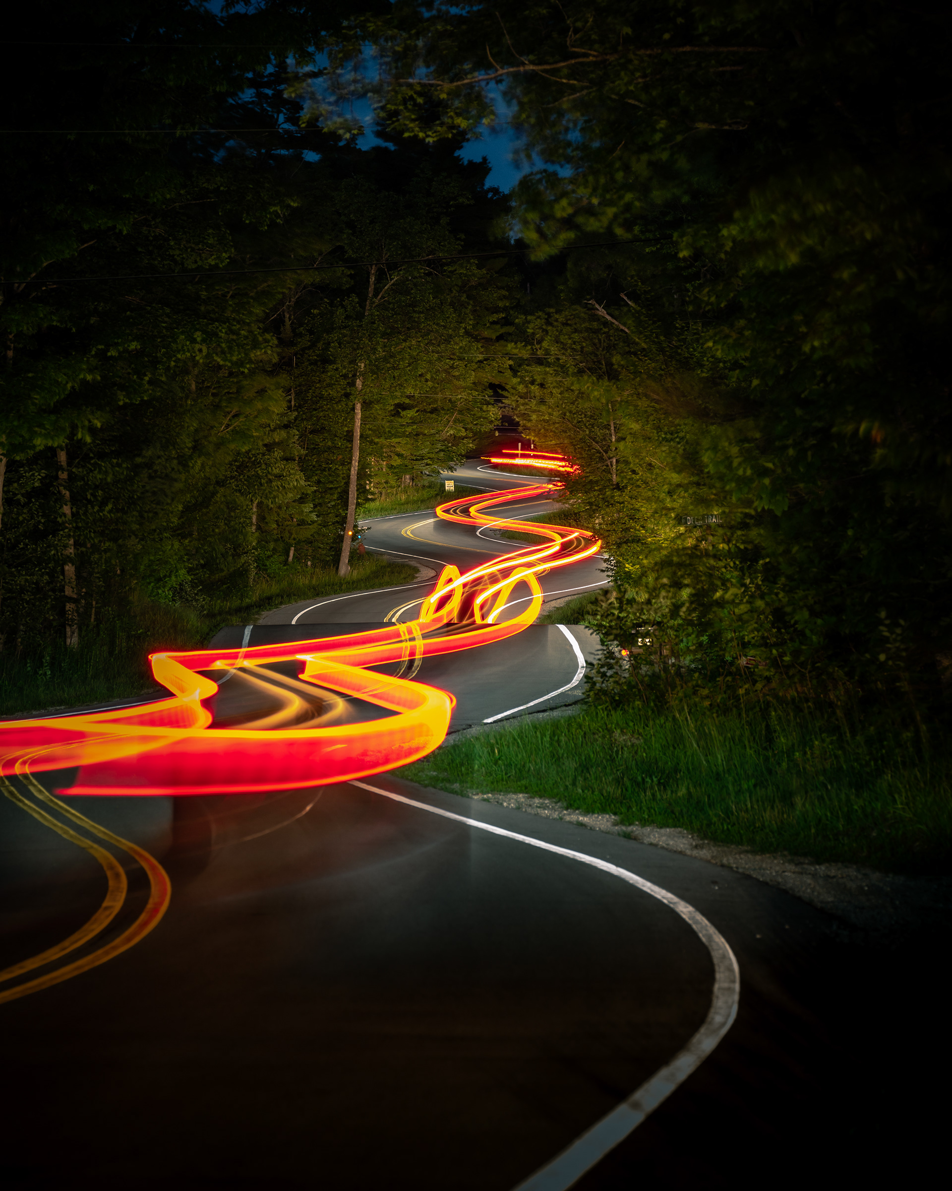 Door County Light Trails