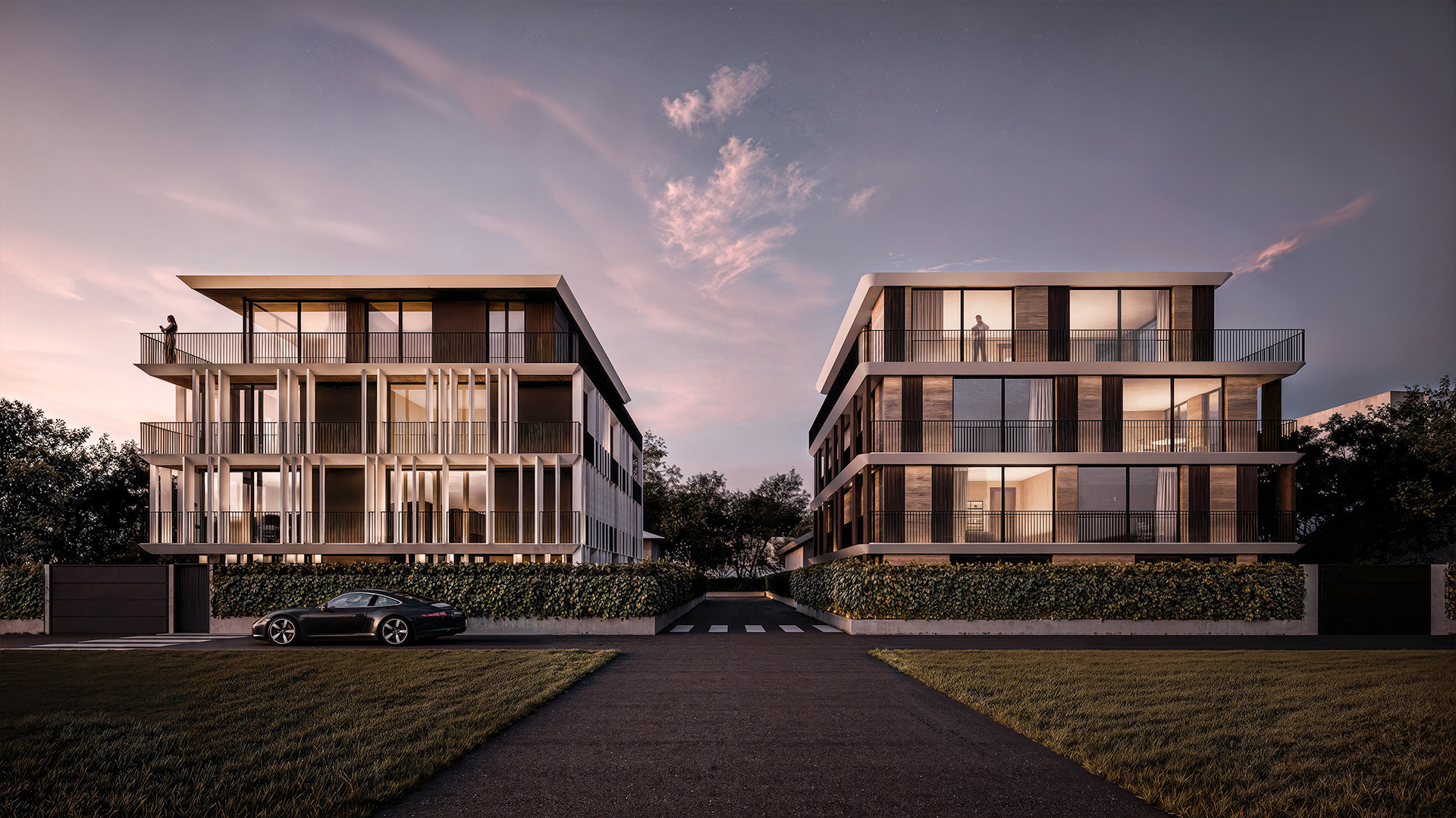 Rendering for Piersolieri Architecture. Garda (IT)