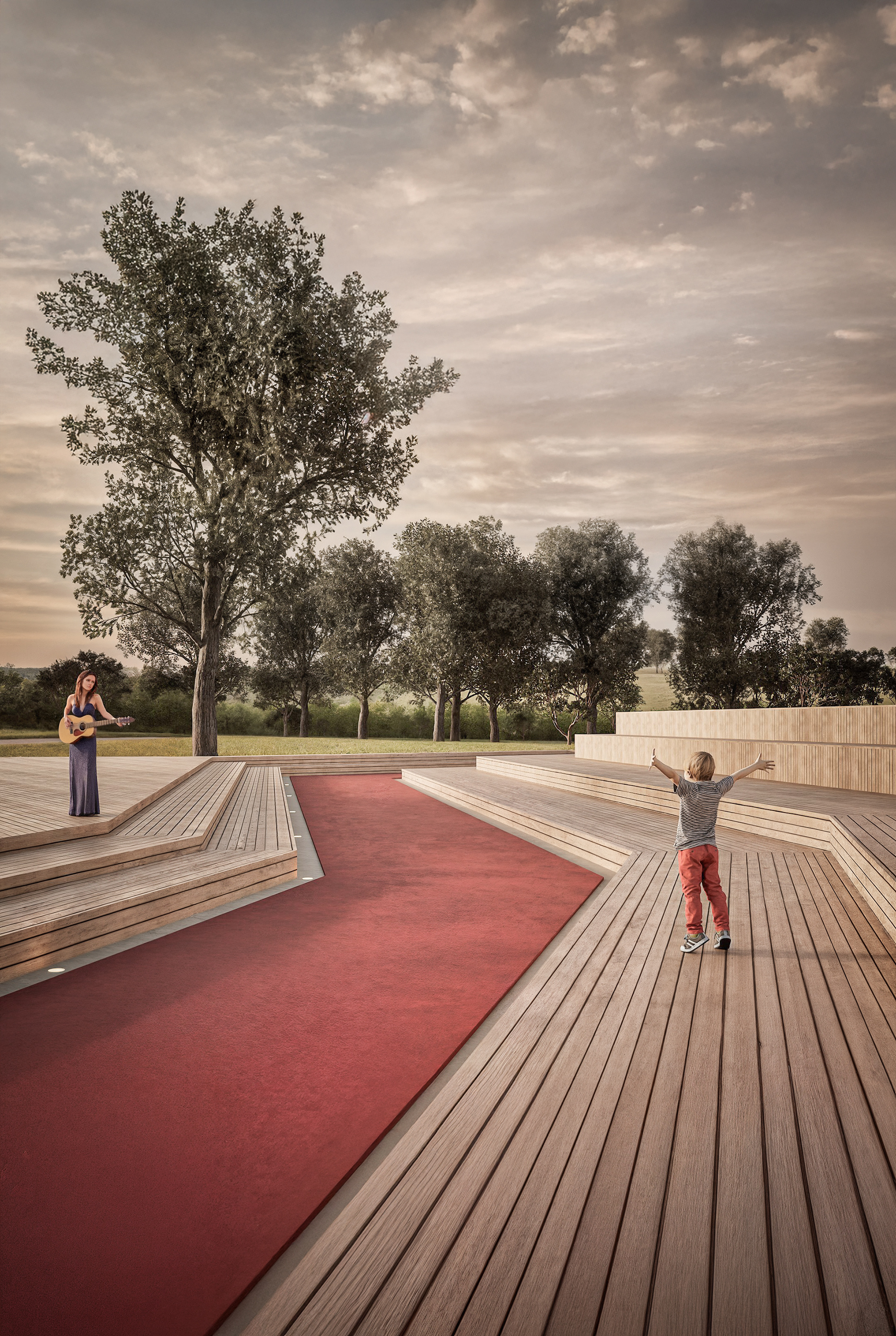 Personal project - Reuse the Temple. Reuse Italy architecture competition