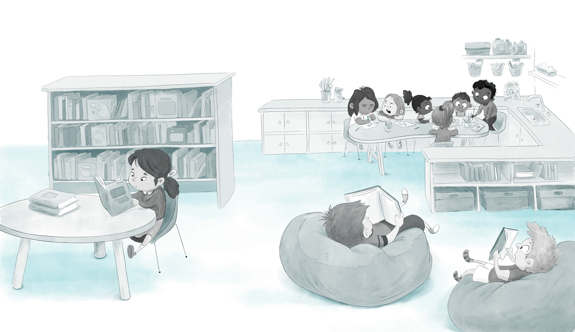 illustration from The Friendship Fairies