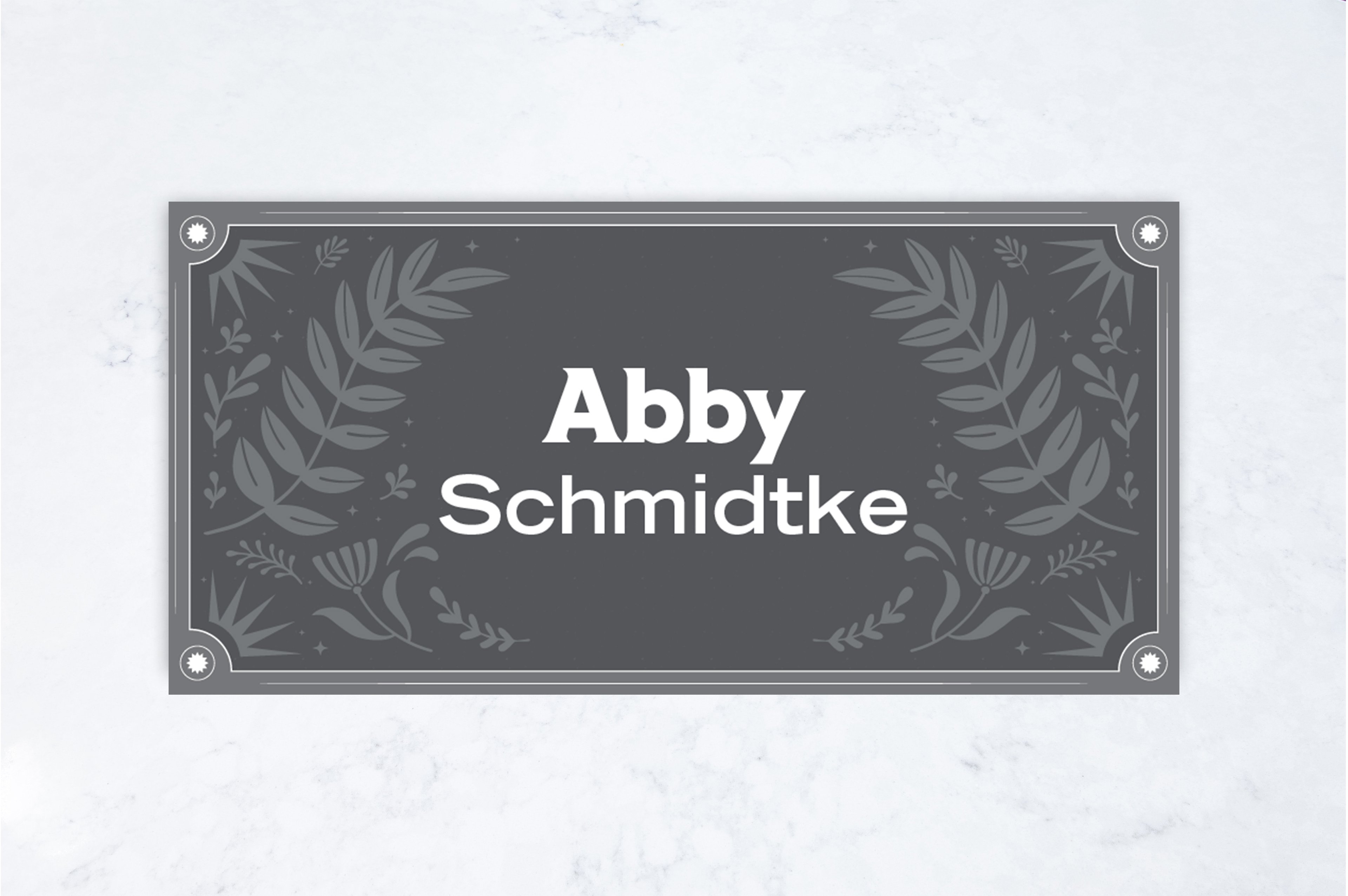 Booth Staff Nametags