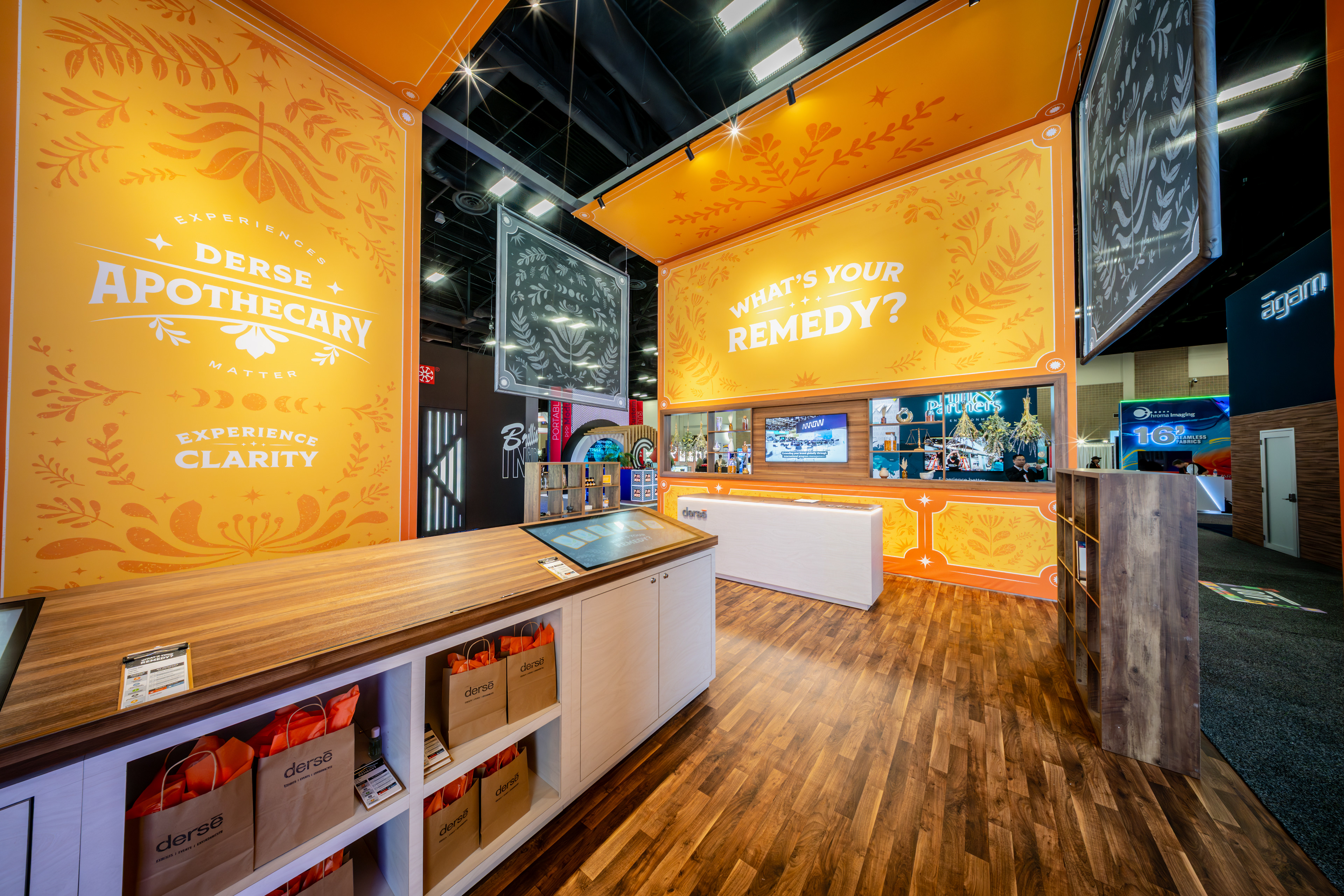 Booth Interior, Side View