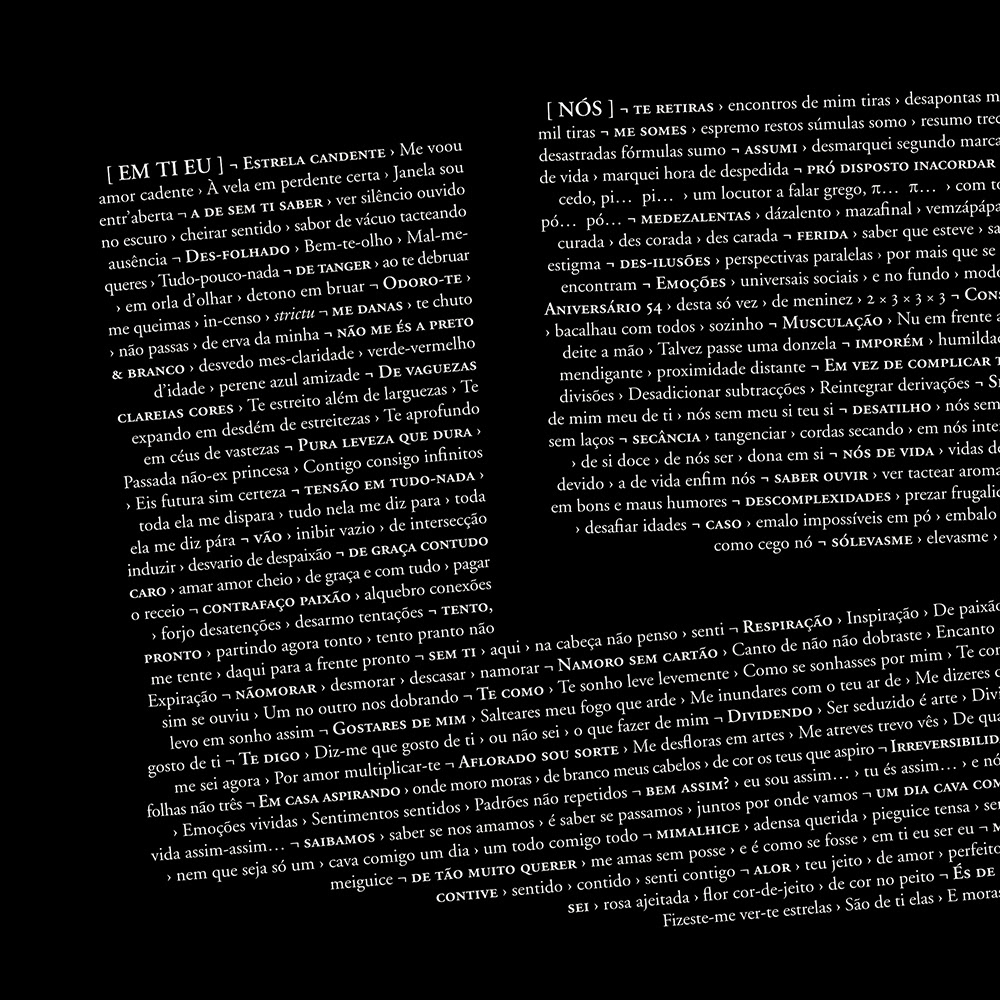 Image of Ai Tu Book&Canvas small zoomed in detailed view, a print project that is both a book and an art canvas. This is an image related to a project inside Pedro Rodrigues (Treze413) graphic design portfolio.