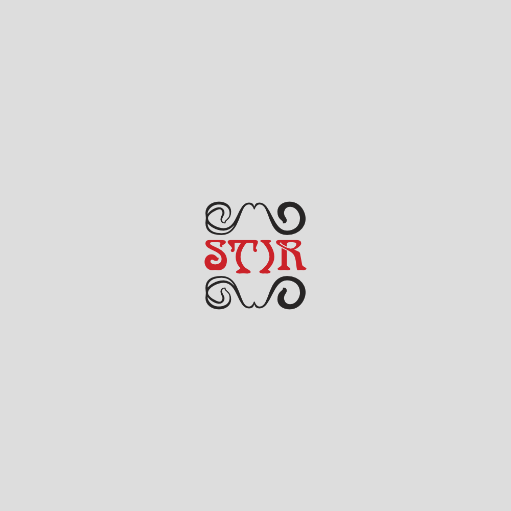 Image of the logo Stir in two colors black and bright red.  This is an image related to a project inside Pedro Rodrigues (Treze413) graphic design portfolio.