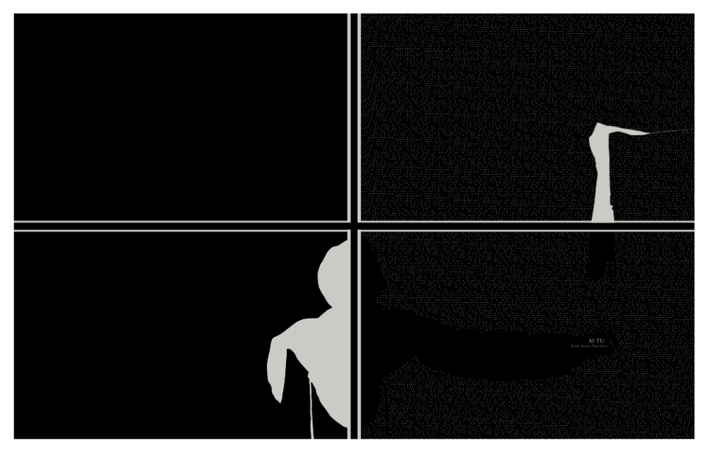 Image of Ai Tu Book&Canvas full outside view, a print project that is both a book and an art canvas. This is an image related to a project inside Pedro Rodrigues (Treze413) graphic design portfolio.