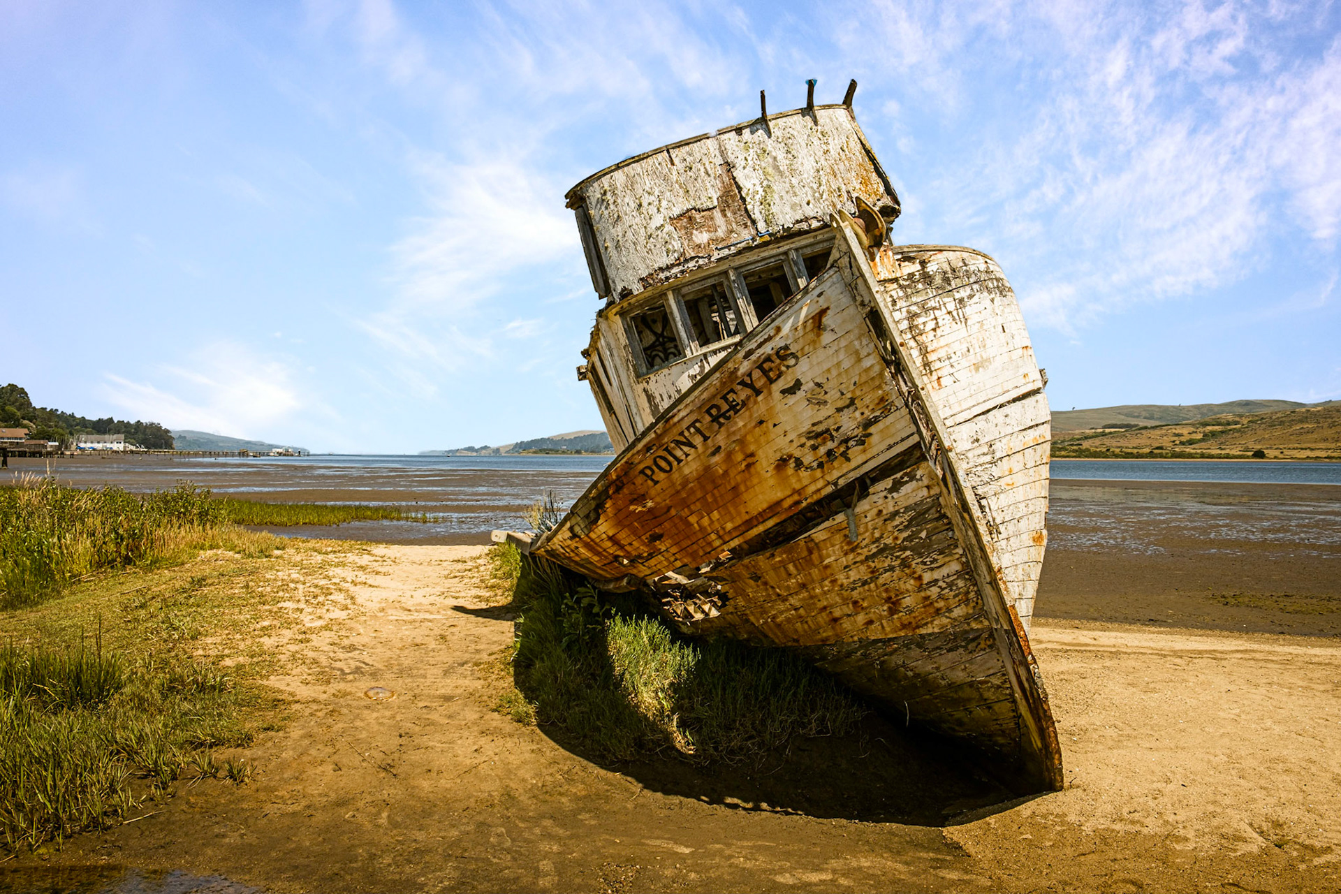 I found this shipwreck  when I was on a road trip along the coast.