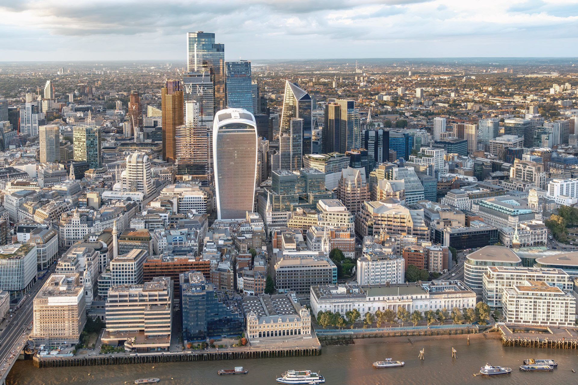 The Sky Garden och City of London