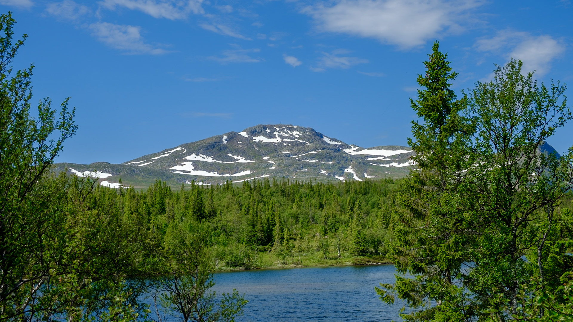 Åreskutan from Byxtjärn