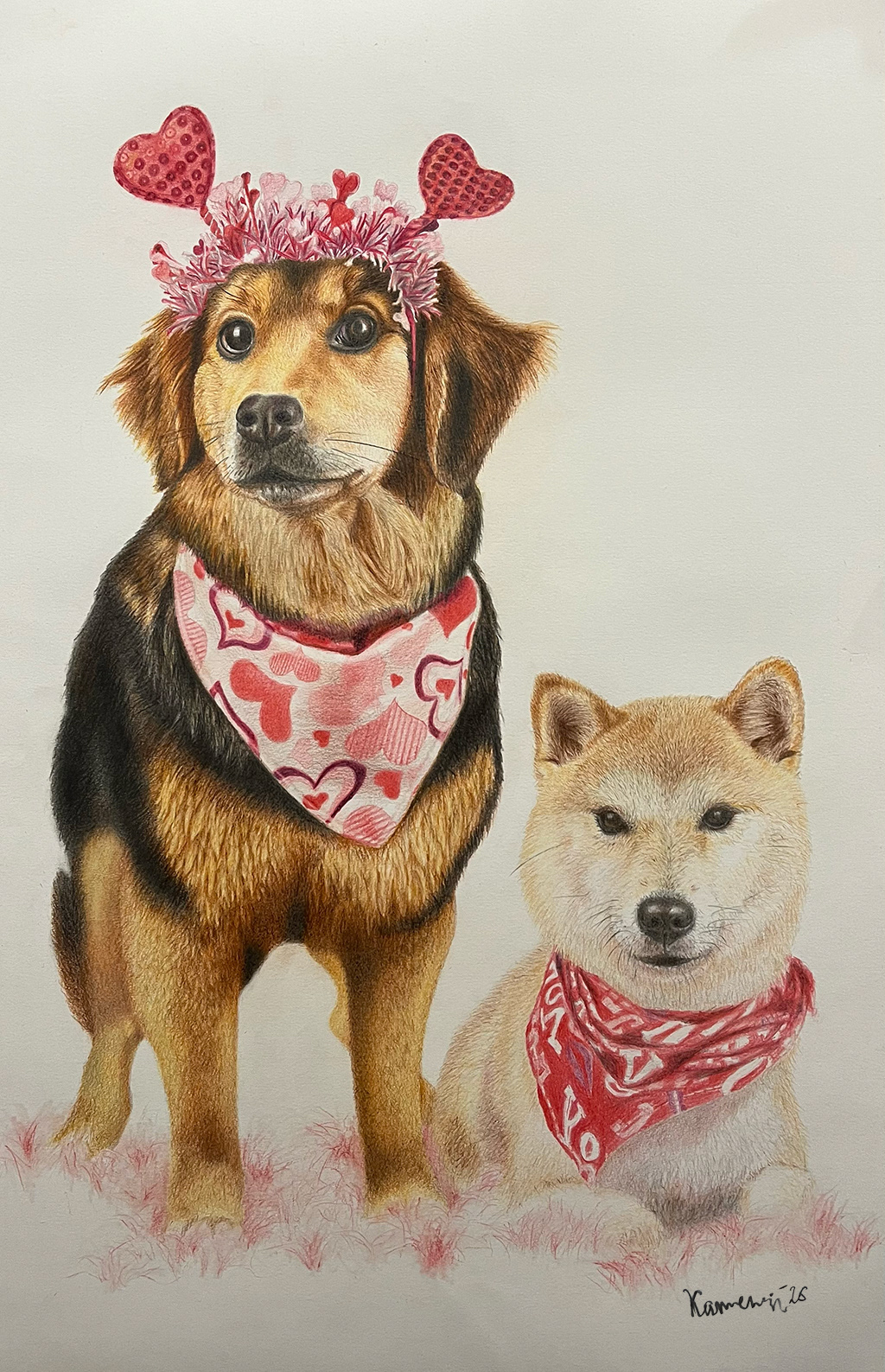 Mokka & Amaya - 50x70cm