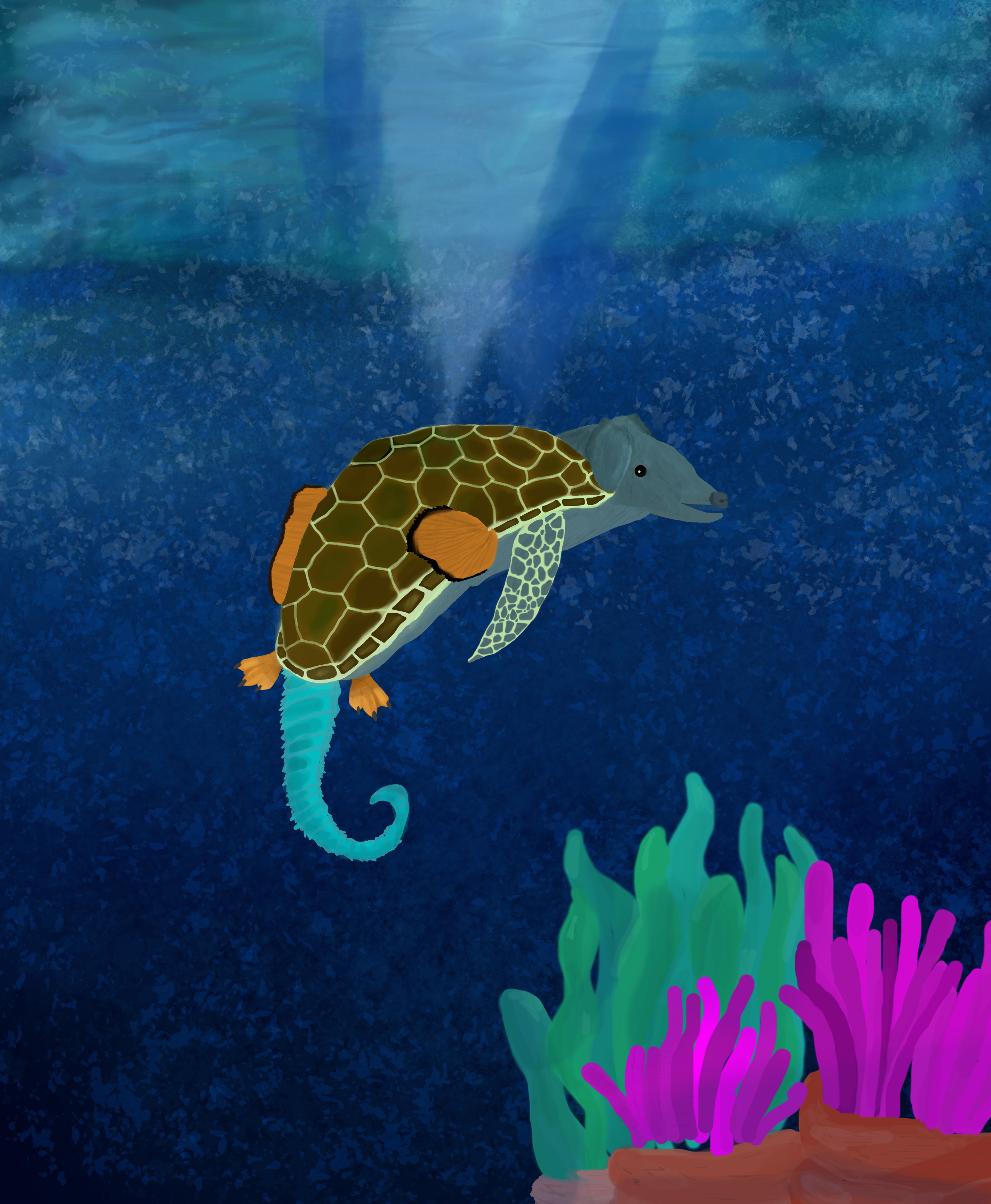 Seadog. Published with Photoshop. CGD3351, Fall 2022