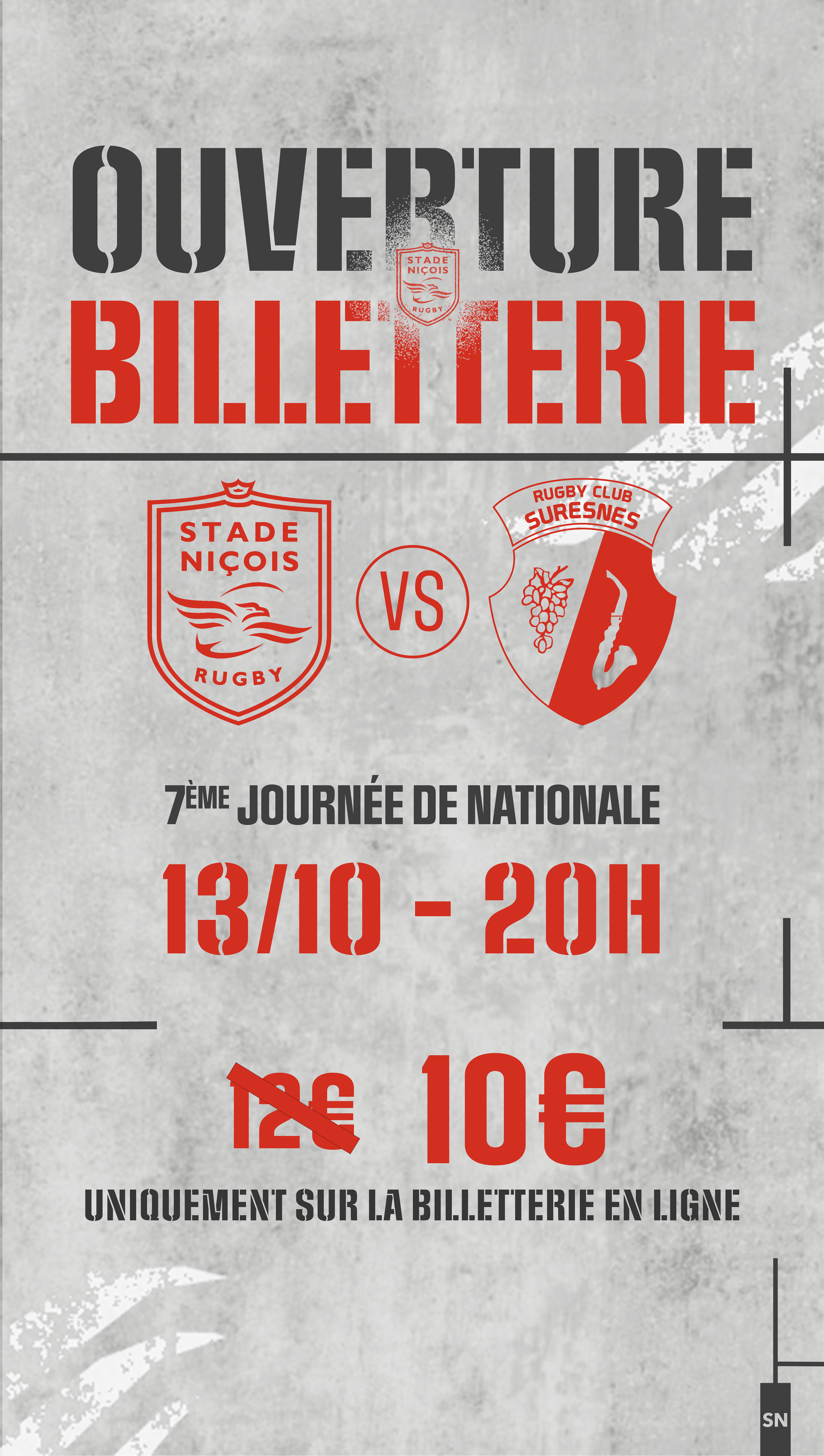 Le Blanc était dédié à la billetterie et à la boutique 