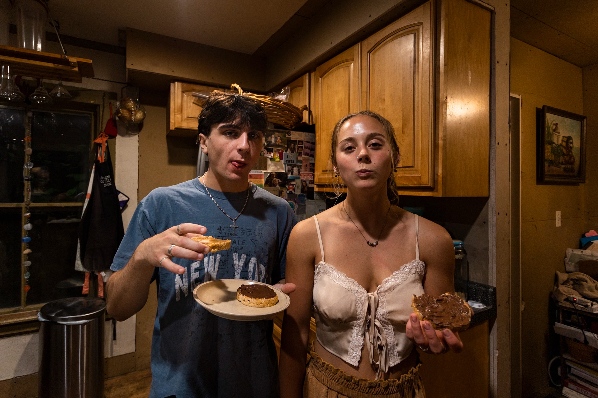 Isaac and Anya’s midnight snack