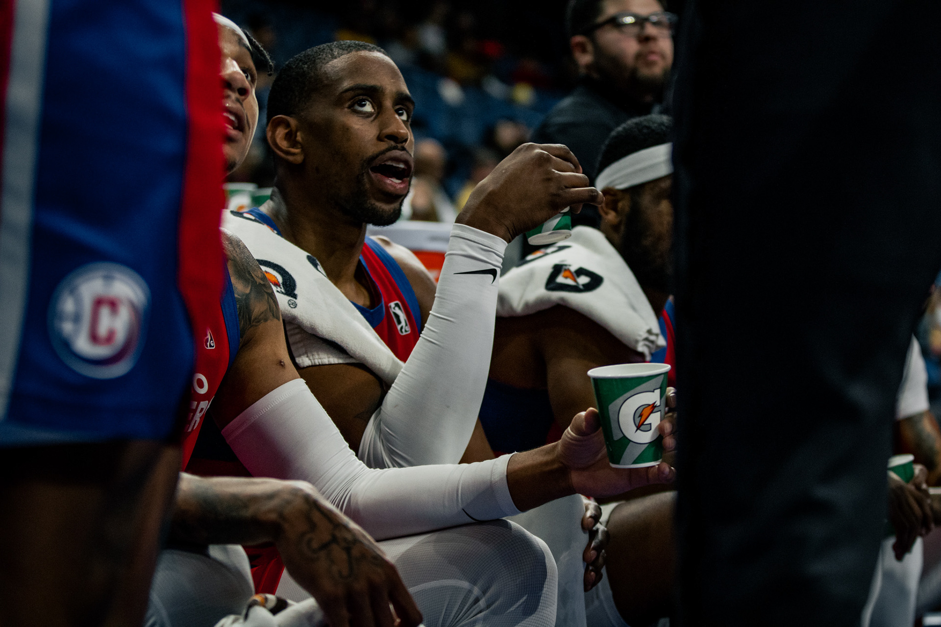 Clippers Player in Timeout