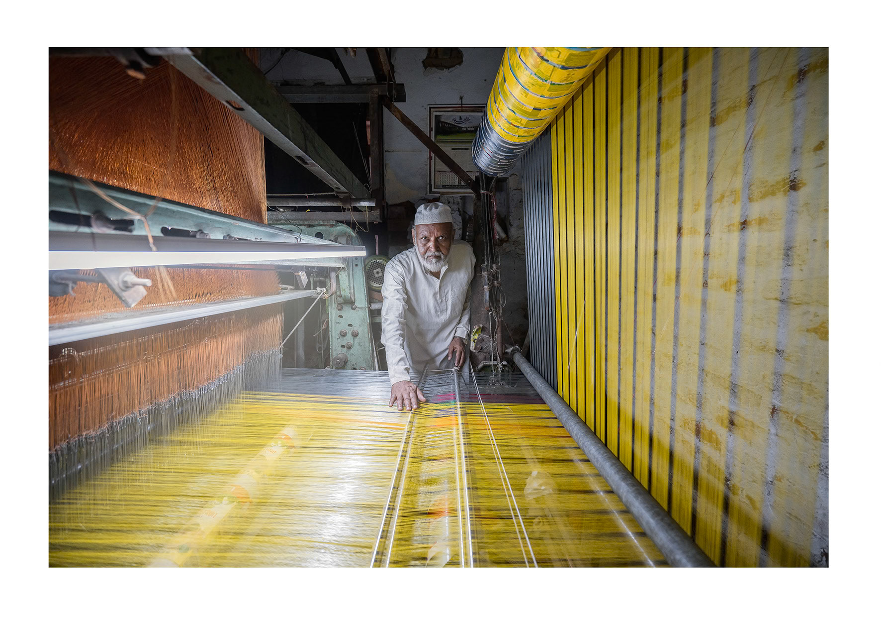 Varanasi weaving machines